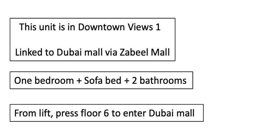 Downtown Al Bahar Apartamento *