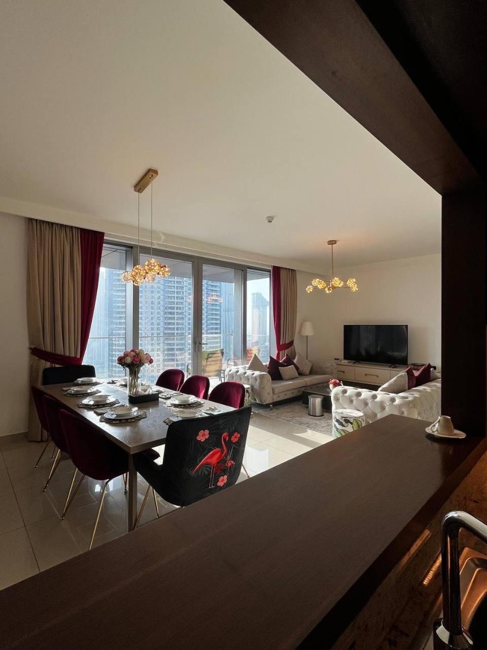 Burj Khalifa View, 3 Bedroom In Boulevard Point, Connected To Mall Apartment *