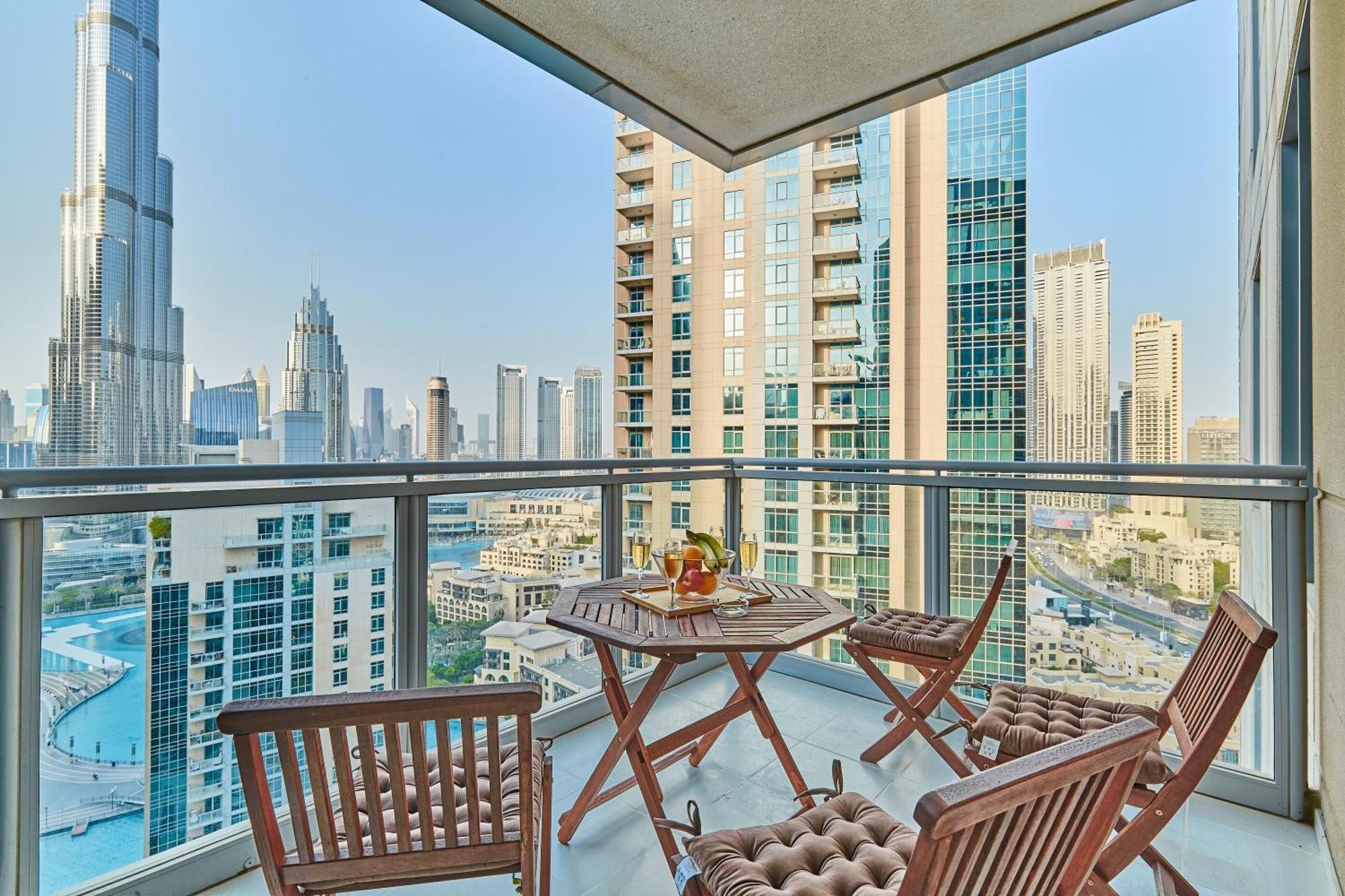 Apartamento Burj Khalifa Front View & Fountain View Island Paradise 2br Luxury Burj Residences Golden Homes