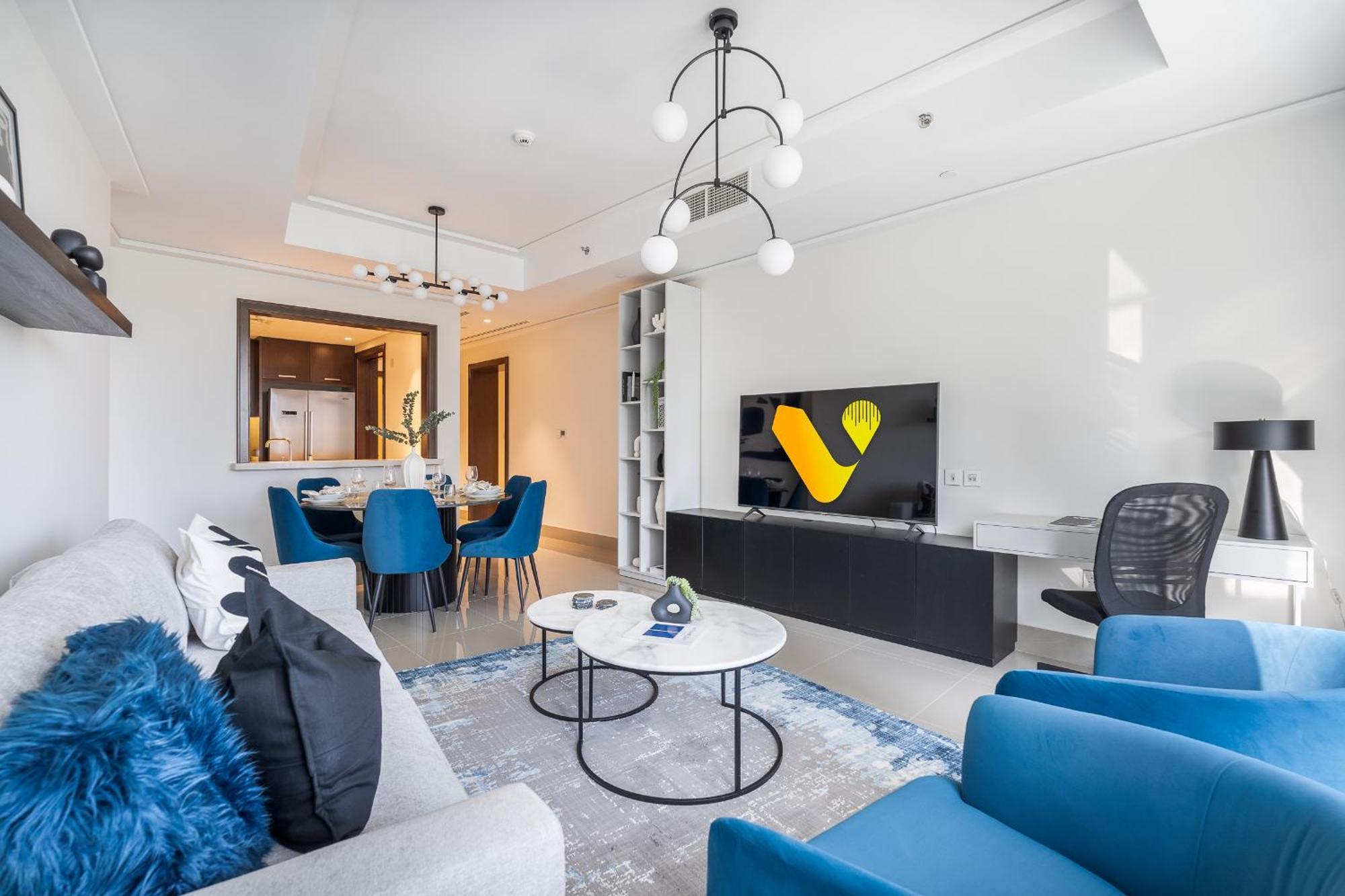 Vogue Downtown - Opera Grand - Burj Khalifa & Fountain Views Appartement Dubai
