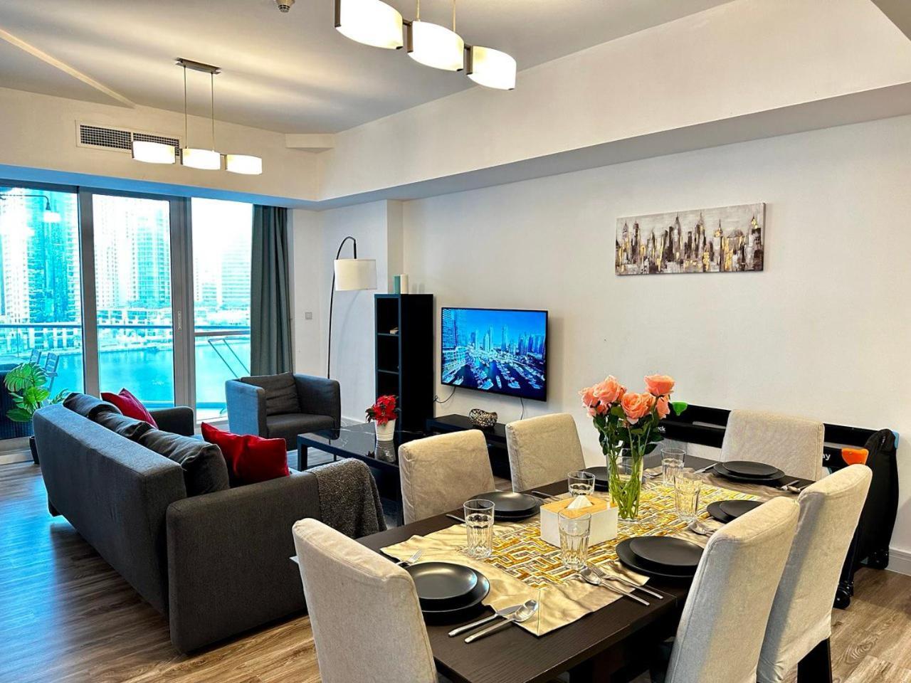 La Buena Vida Homes - Exquisite Spacious Luxe 1br , Full Marina View, Kitchen, 5 Min To Beach, Jbr And Marina