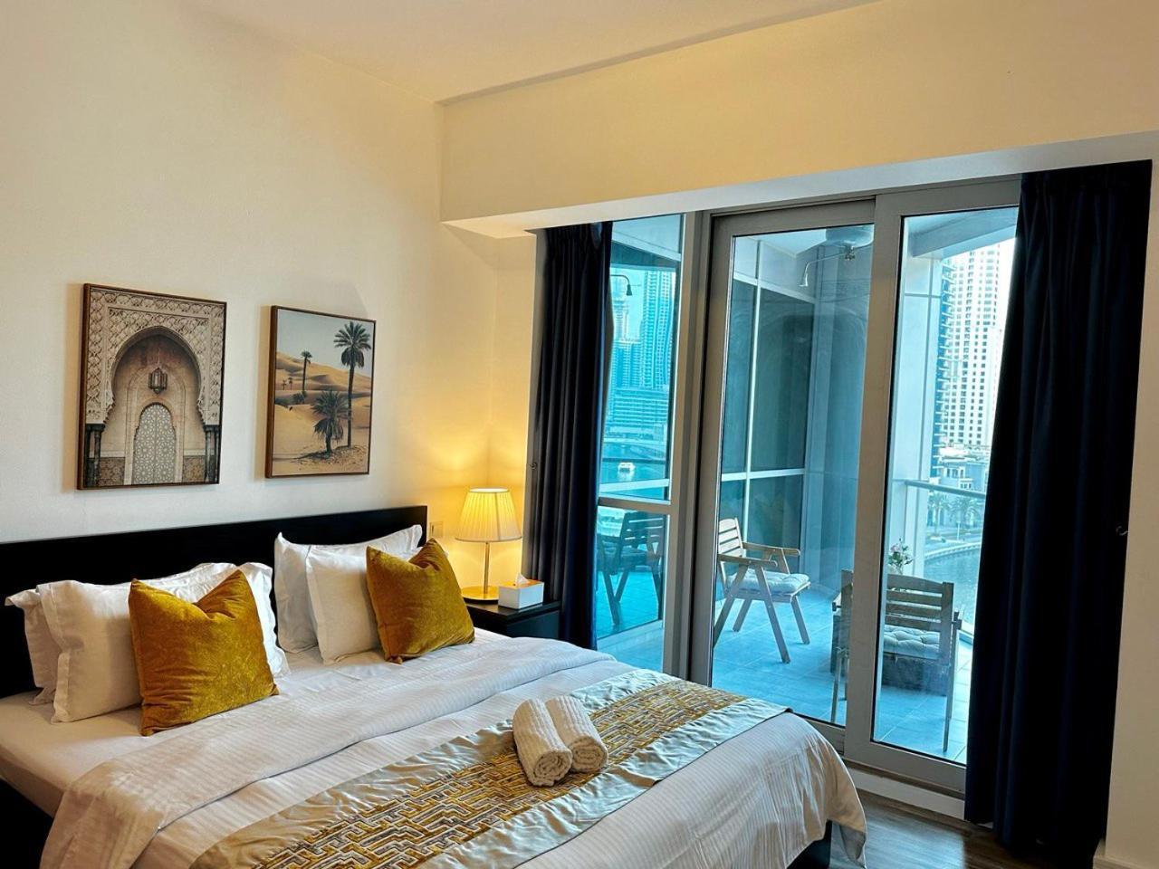 La Buena Vida Homes - Exquisite Spacious Luxe 1br , Full Marina View, Kitchen, 5 Min To Beach, Jbr And Marina * Dubai