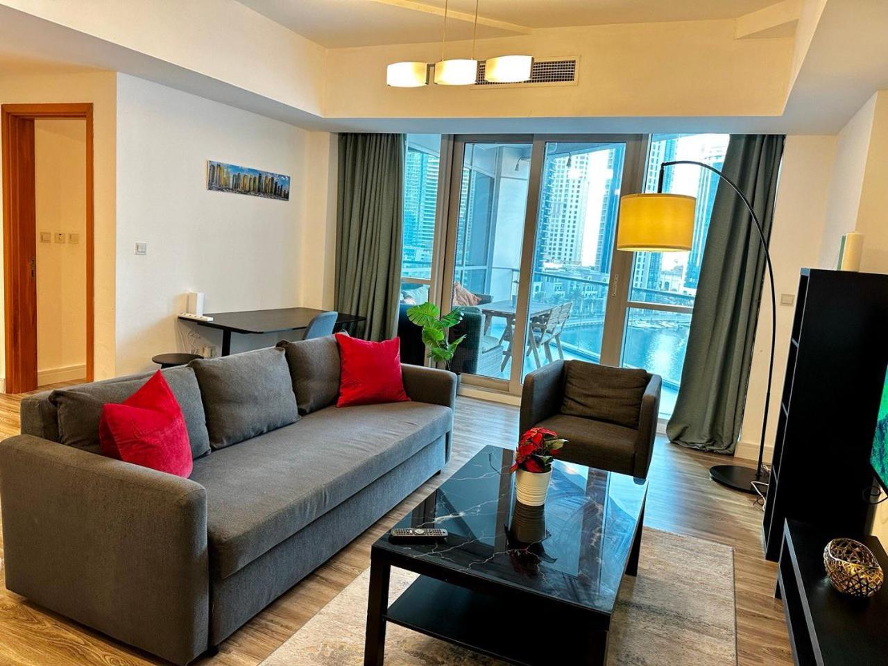 La Buena Vida Homes - Exquisite Spacious Luxe 1br , Full Marina View, Kitchen, 5 Min To Beach, Jbr And Marina Apartment *