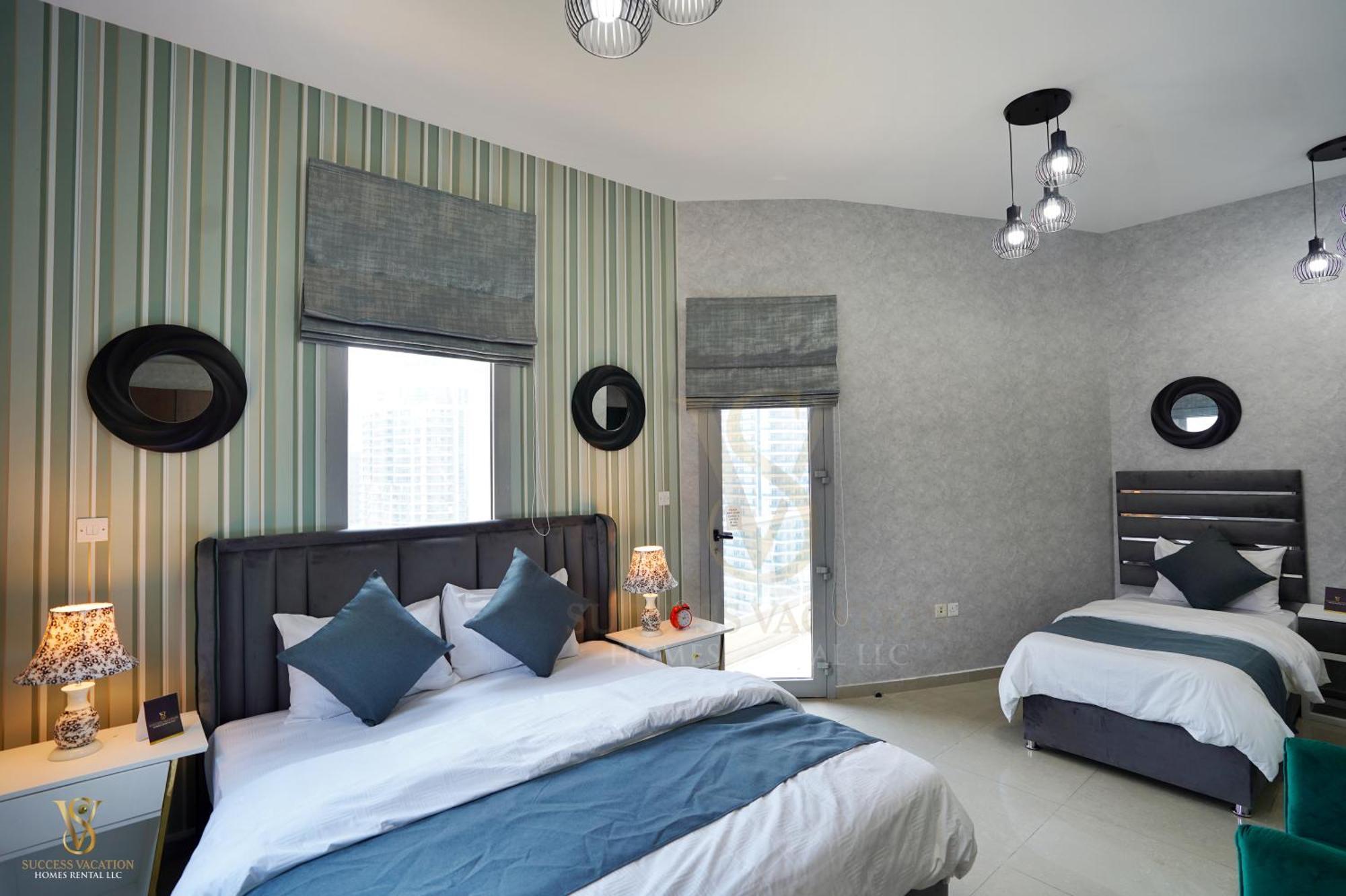 Marina , Success Luxury Apartments, Near Jbr And Metro Station-daily Free Housekeeping Included *