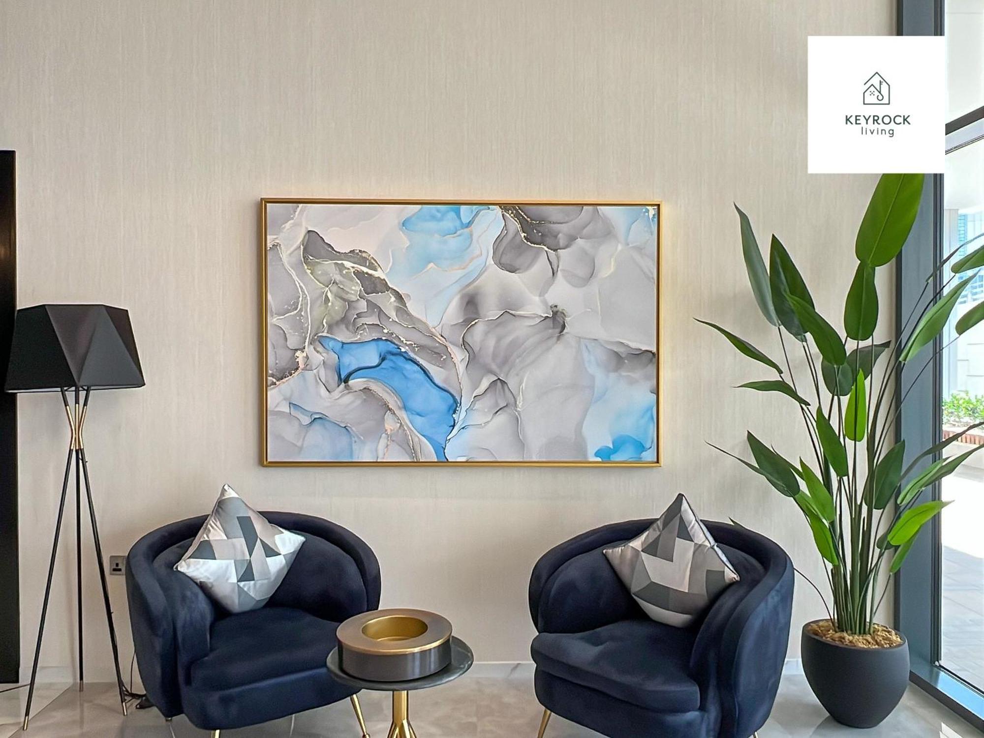 Keyrock Living - 1 Bedroom - Business Bay - Near Metro Station - Zada Tower Lägenhet