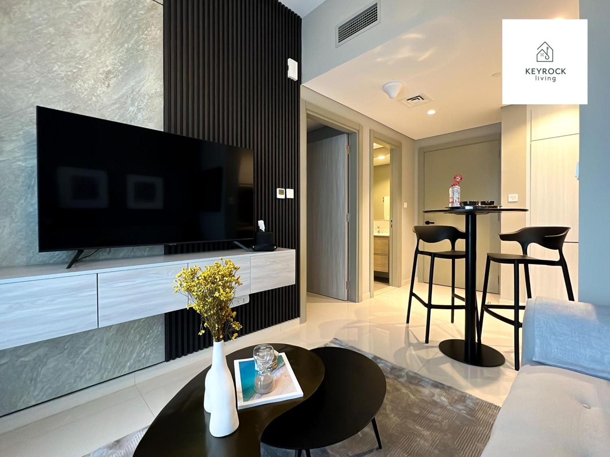 Keyrock Living - 1 Bedroom - Business Bay - Near Metro Station - Zada Tower Lägenhet Dubai