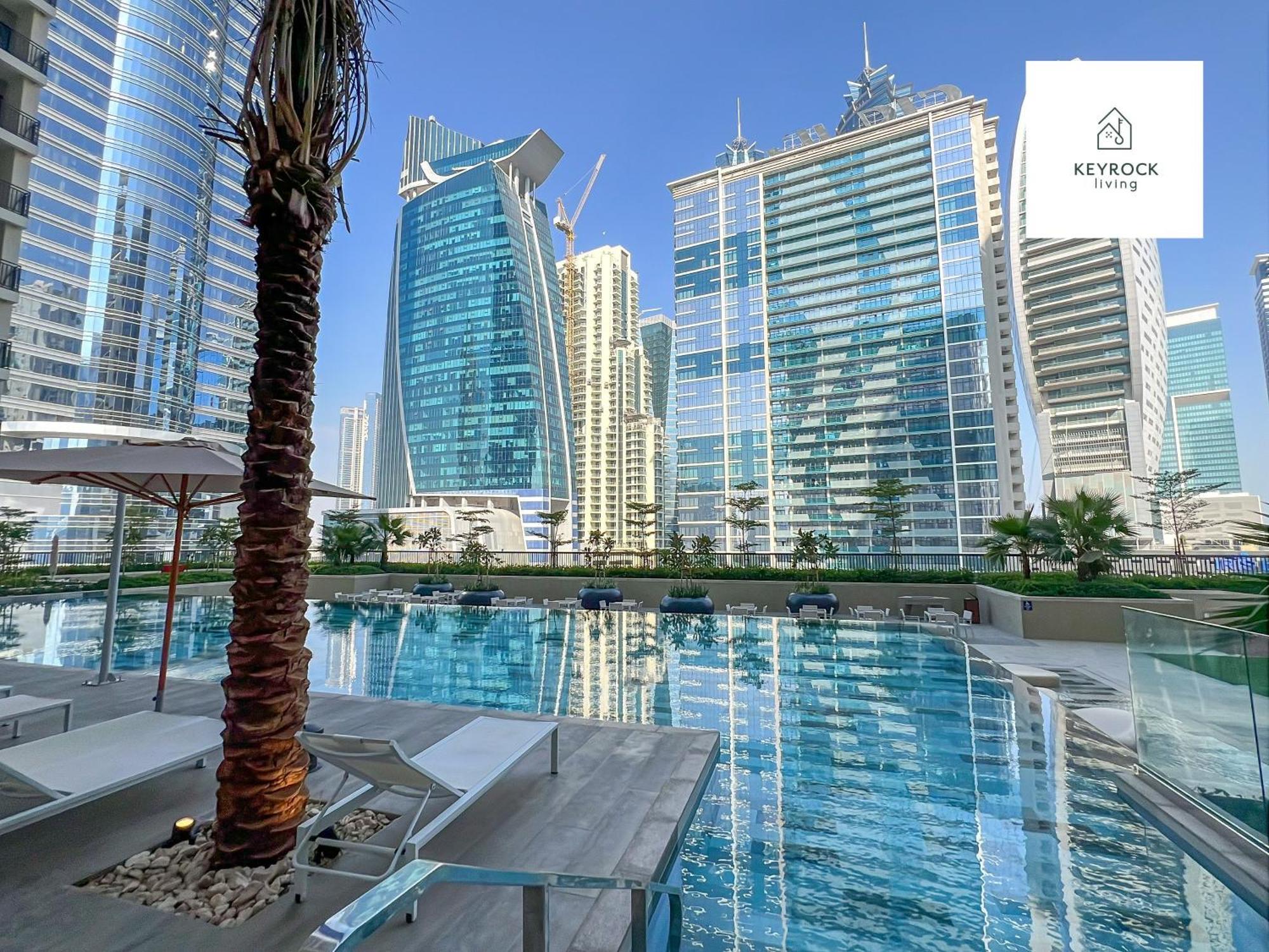 Keyrock Living - 1 Bedroom - Business Bay - Near Metro Station - Zada Tower Lägenhet *