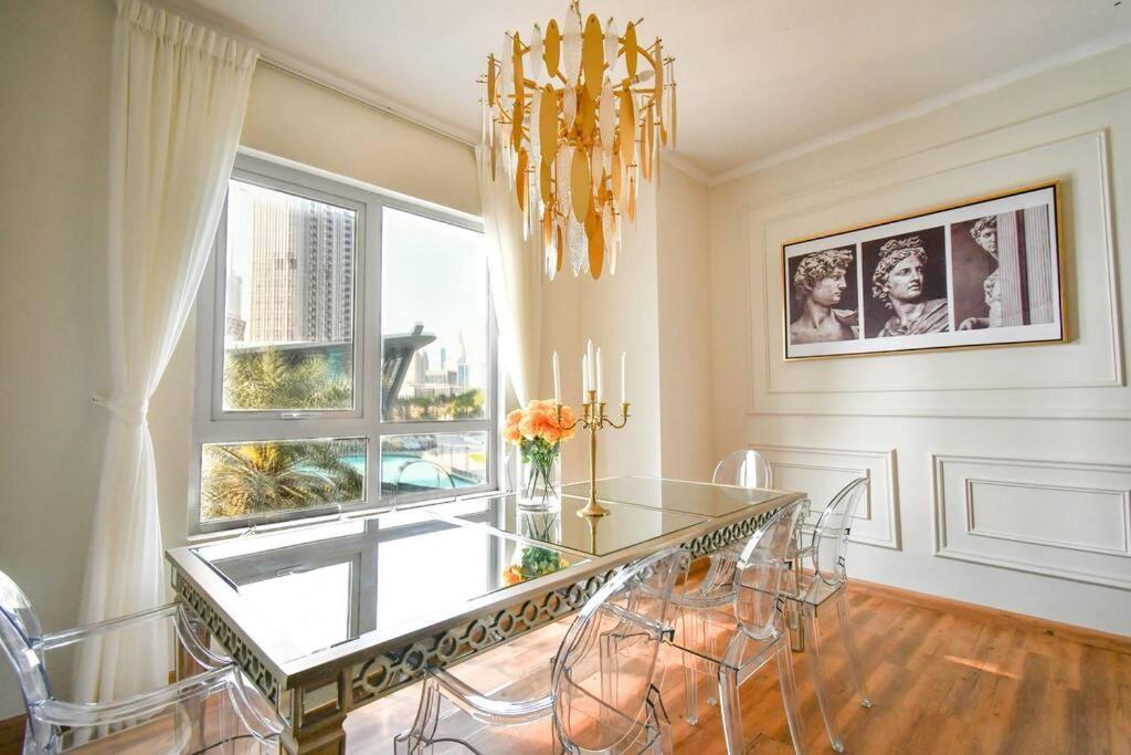 Panoramic Burj&fountain View 3 En-suite Br+office Appartement Dubaï
