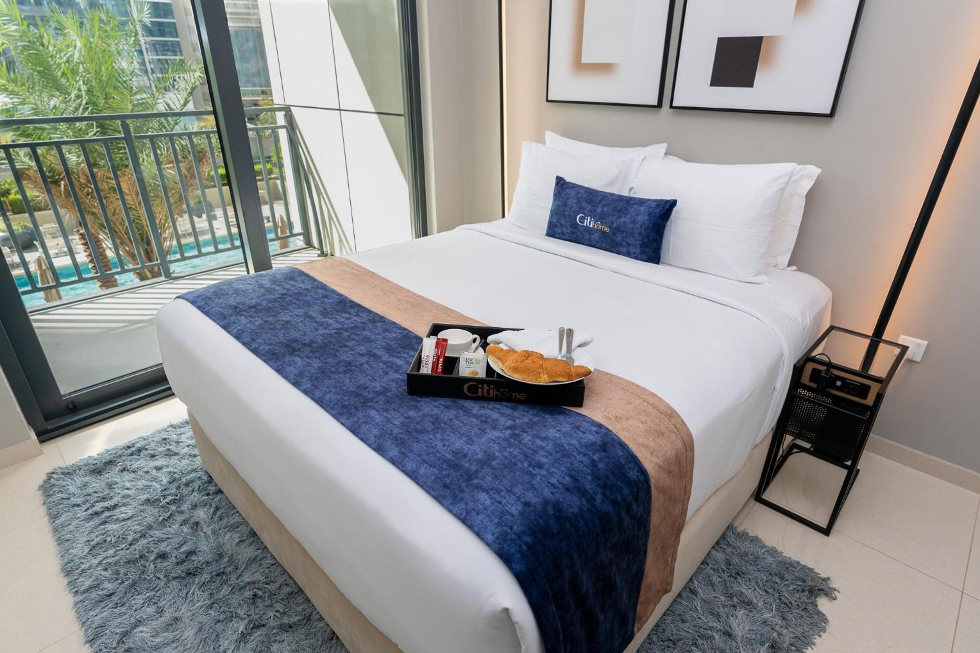 Appartement Citihome -1br With Balcony & Pool View In Zada Tower *