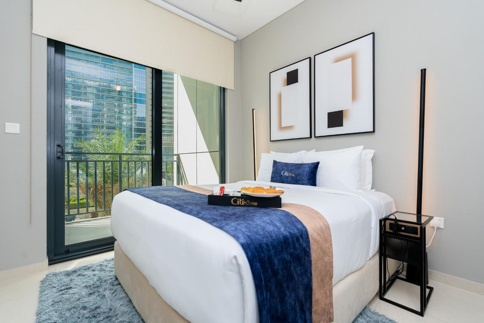 Appartement Citihome -1br With Balcony & Pool View In Zada Tower *