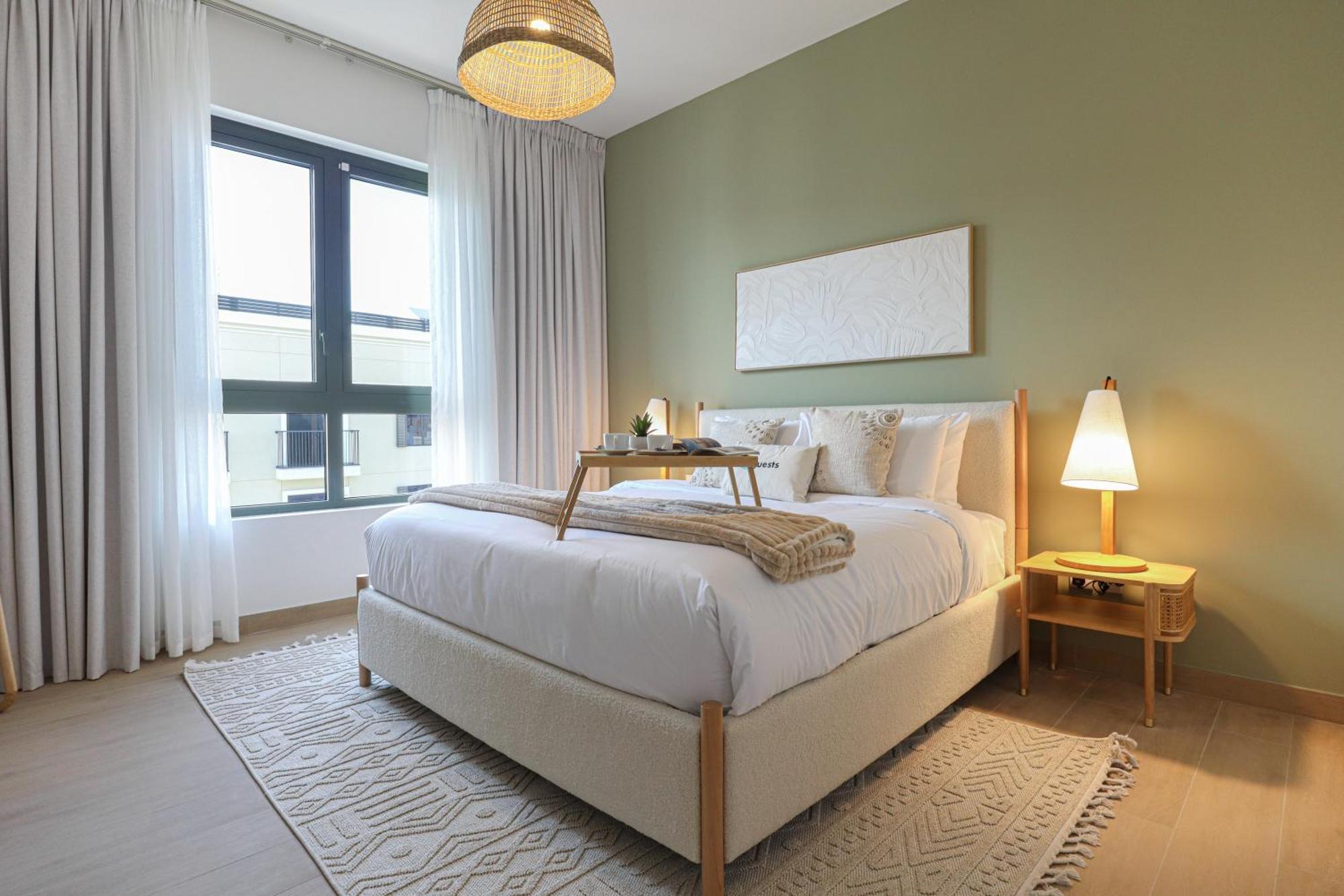 Higuests - Coastal Chic Luxurious Retreat At Port De La Appartement Dubai