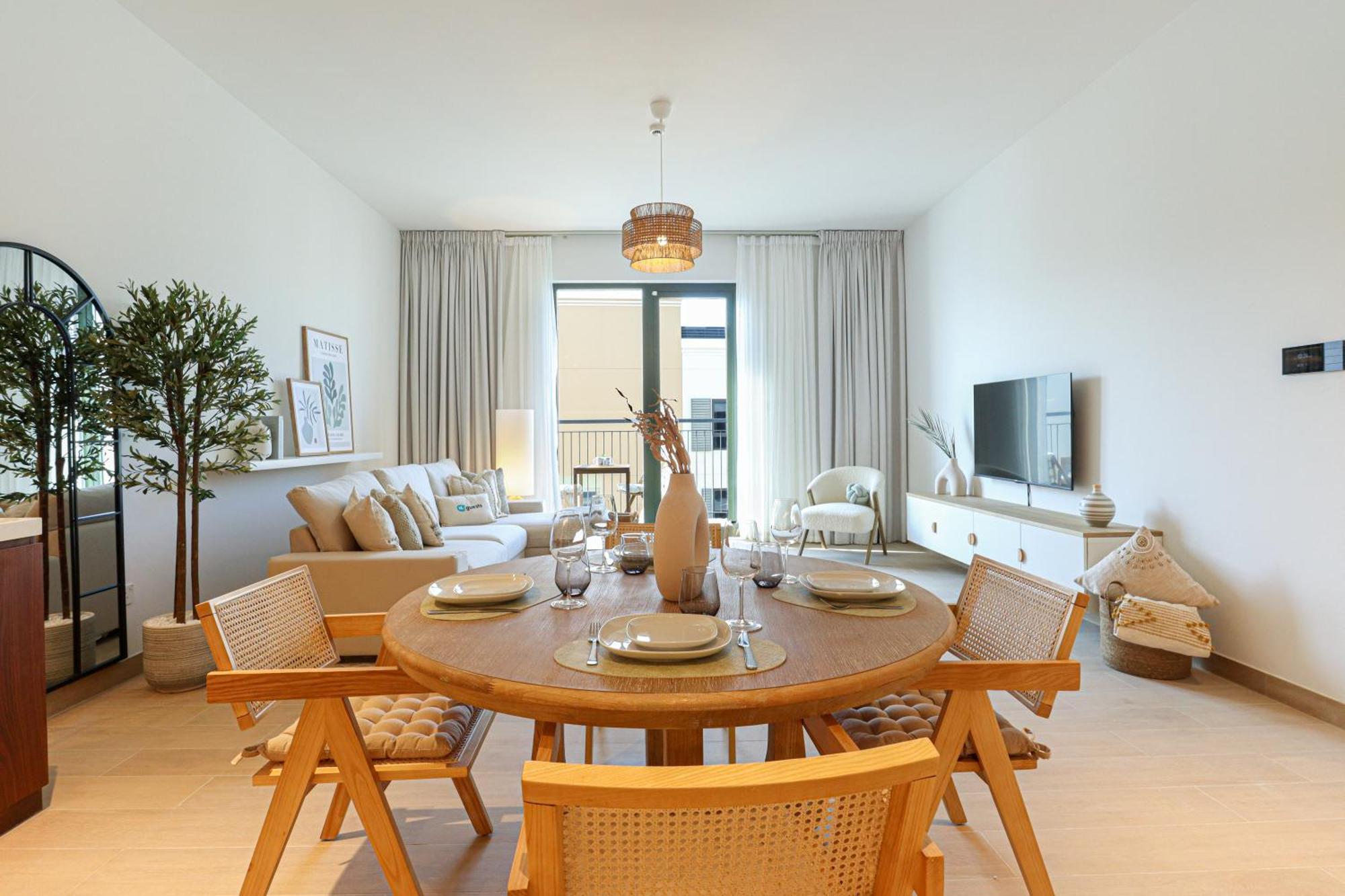 Appartement Higuests - Coastal Chic Luxurious Retreat At Port De La Dubai