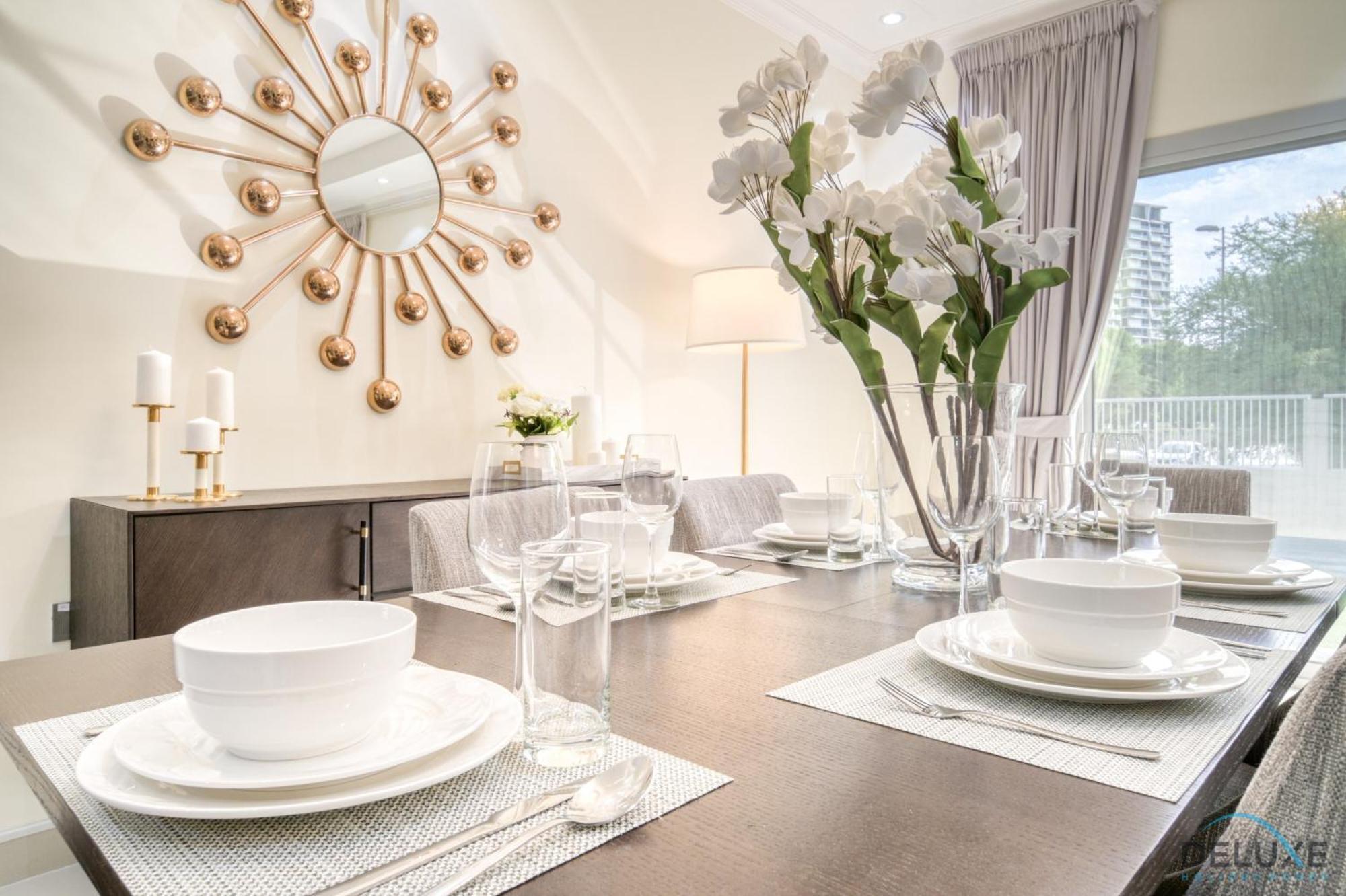 Appartement Charming 3br Townhouse With Assistant's At District 12 Jvc By Deluxe
