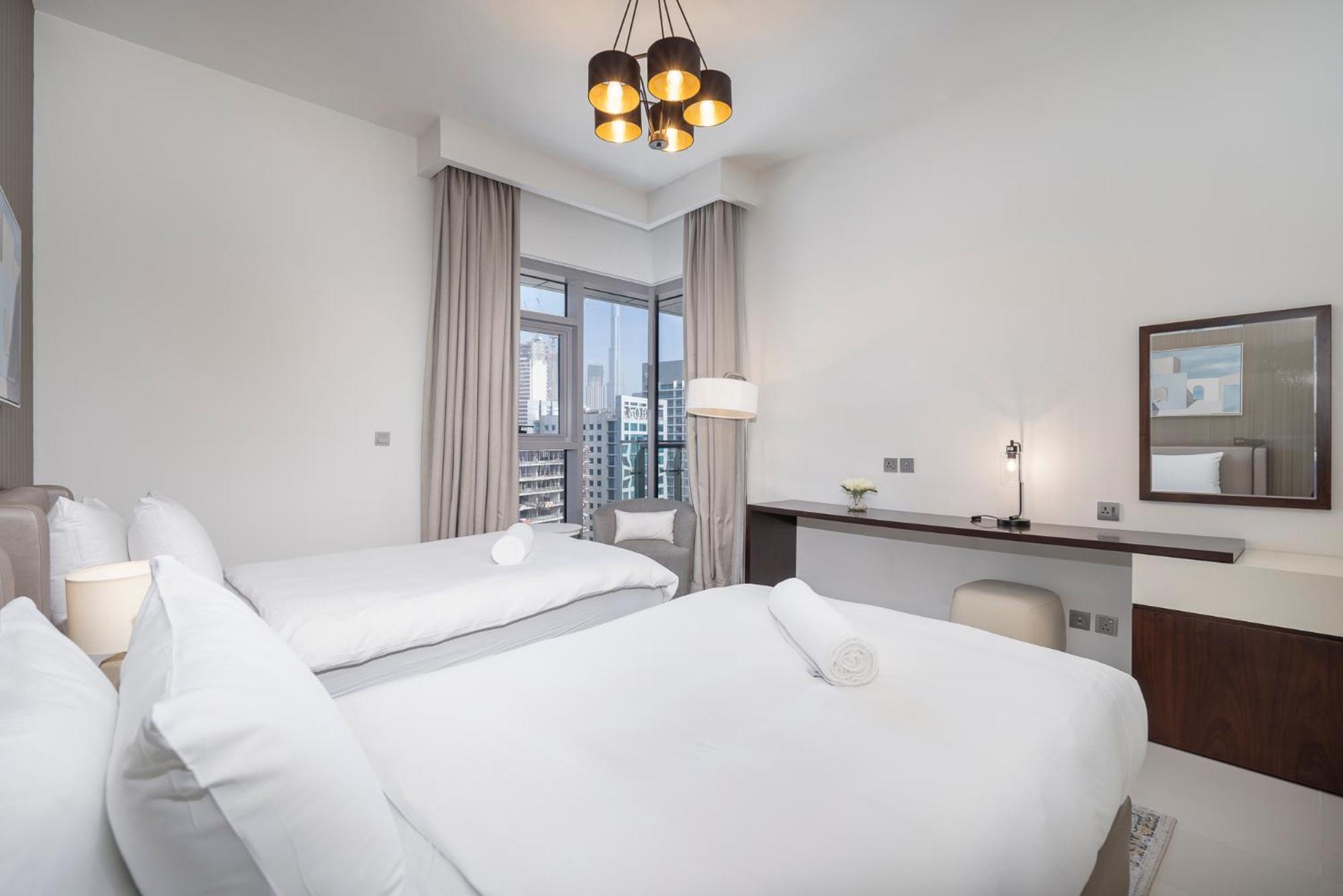 Appartement Stylish Stayz Beautiful Modern With Burj Khalifa Views Dubaï