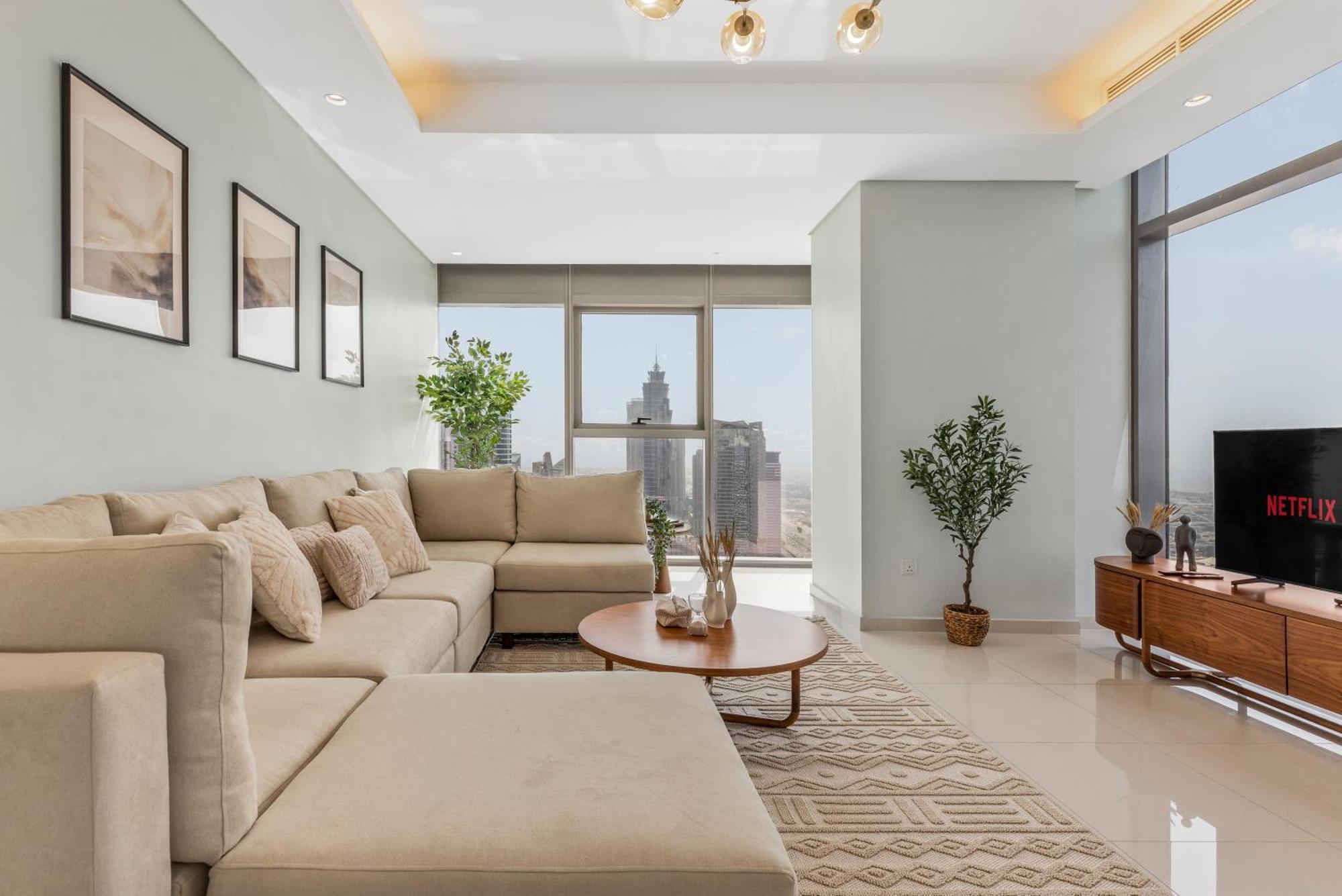 High Floor Burj Khalifa & Sea View With Stunning Infinity Pool Apartamento