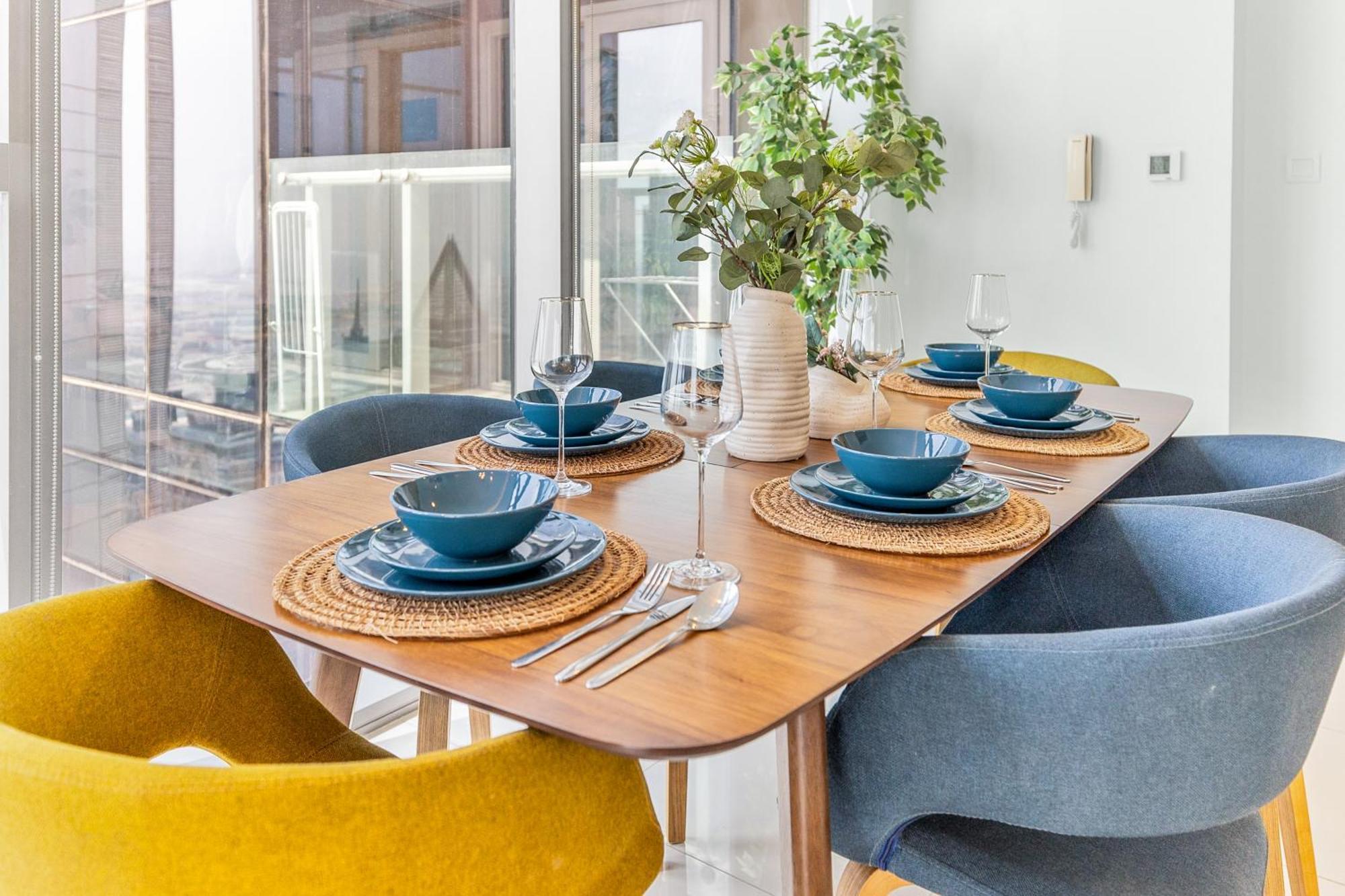High Floor Burj Khalifa & Sea View With Stunning Infinity Pool Apartamento Dubai