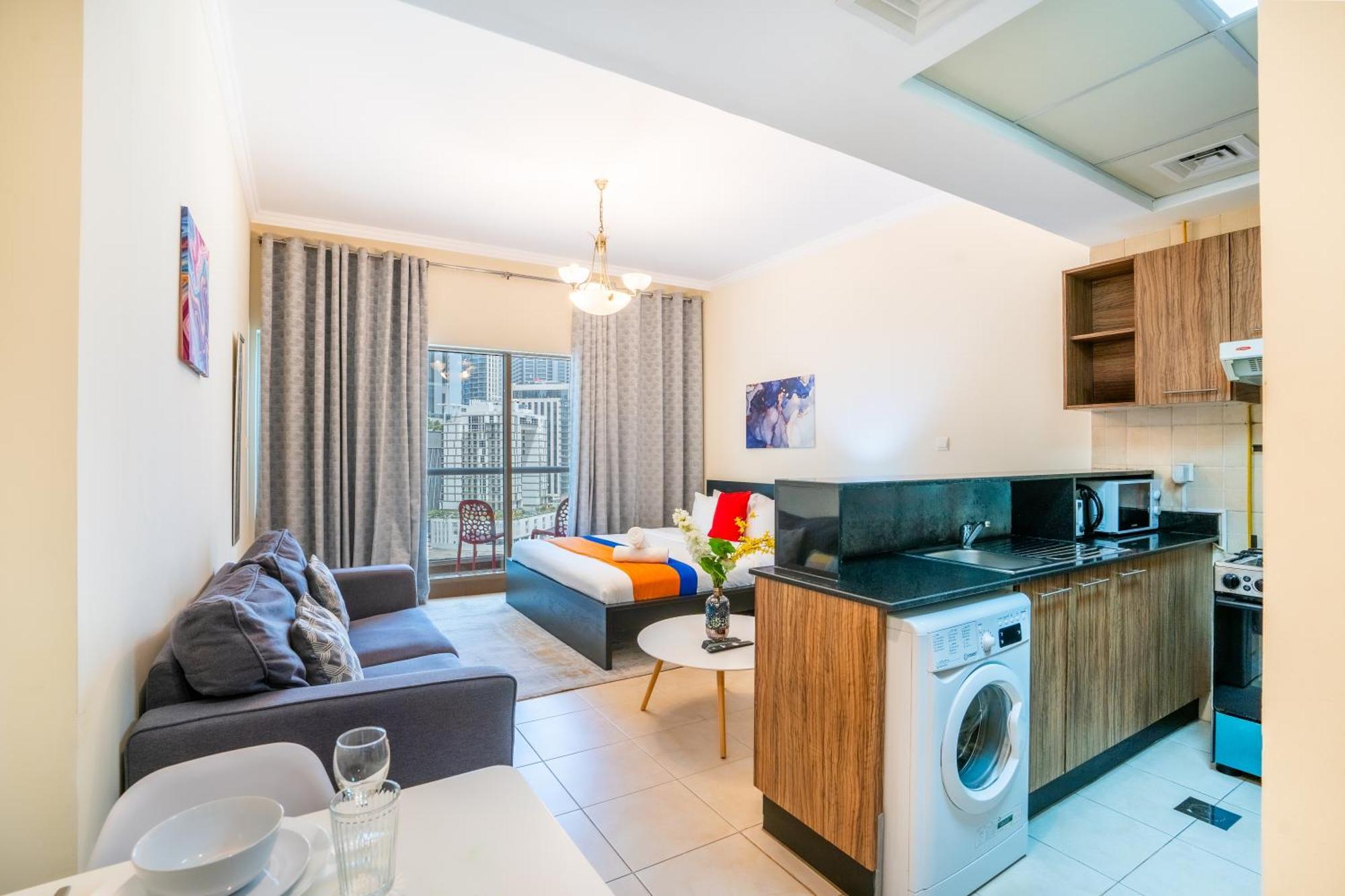 Rh- Perfect Downtown Getaway For Couple, Near Mall Appartement Dubai