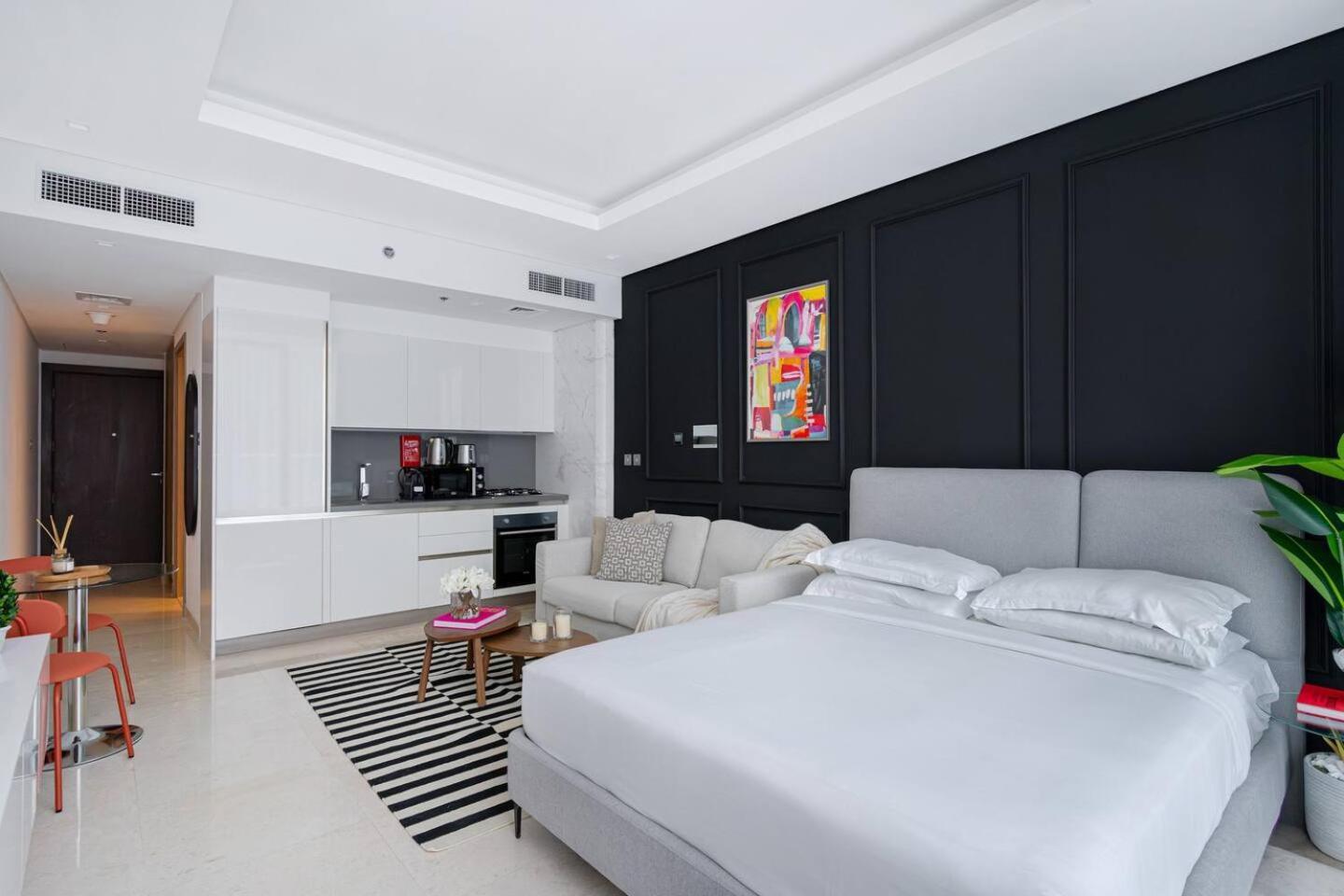 Luxurious Flat 3 Min To Burj Khalifa Sleeps 3 Appartement