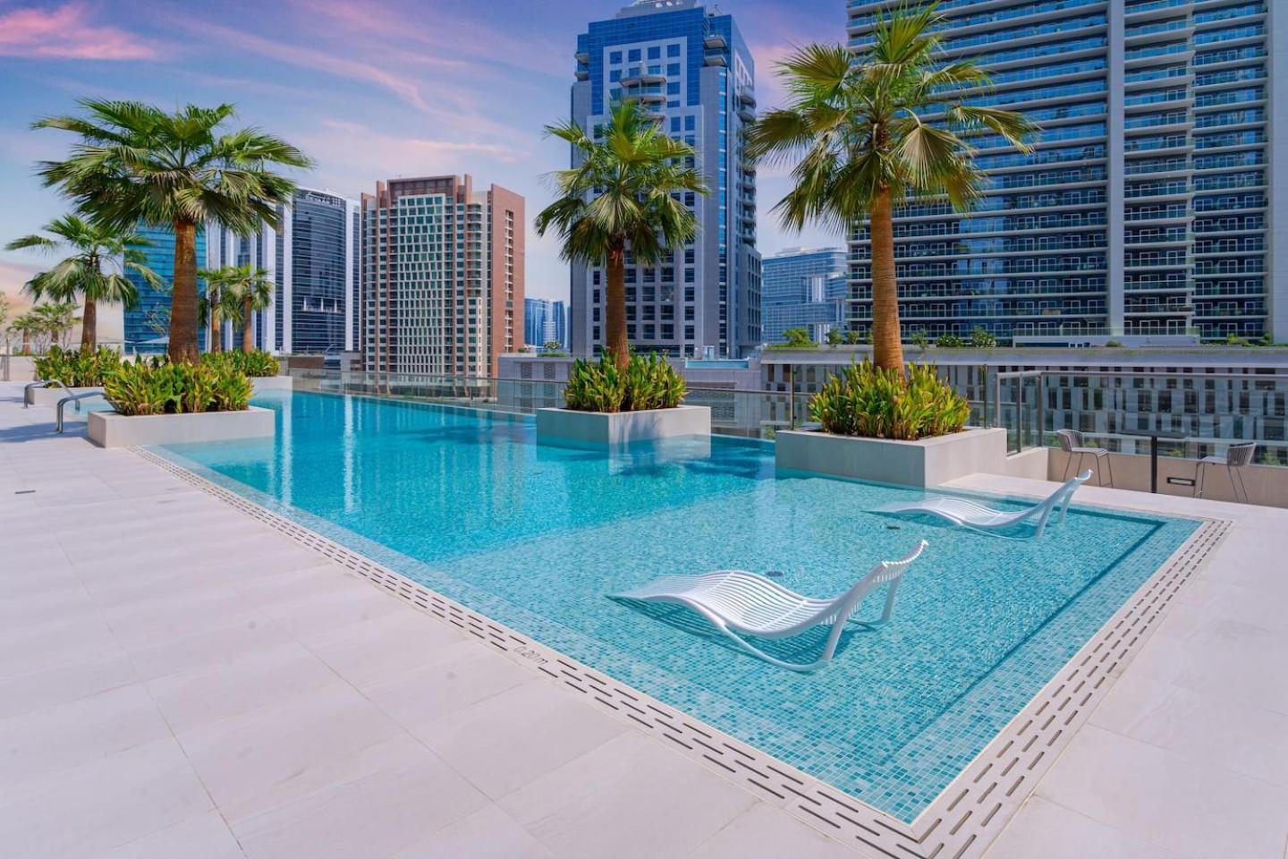 Luxurious Flat 3 Min To Burj Khalifa Sleeps 3 Appartement *