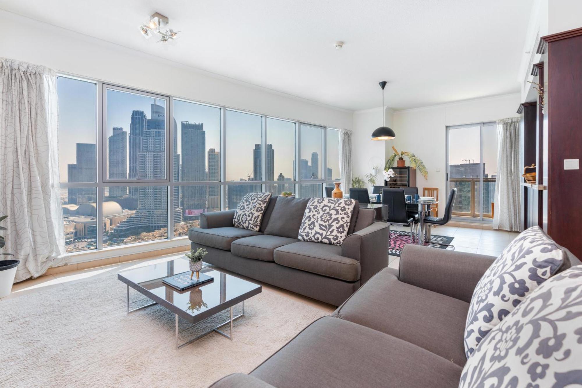 Apartamento Incredible Fountain Views 2. 5 Bedroom Burj Residences