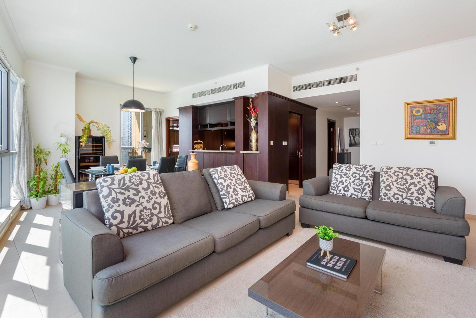 Incredible Fountain Views 2. 5 Bedroom Burj Residences Apartamento *
