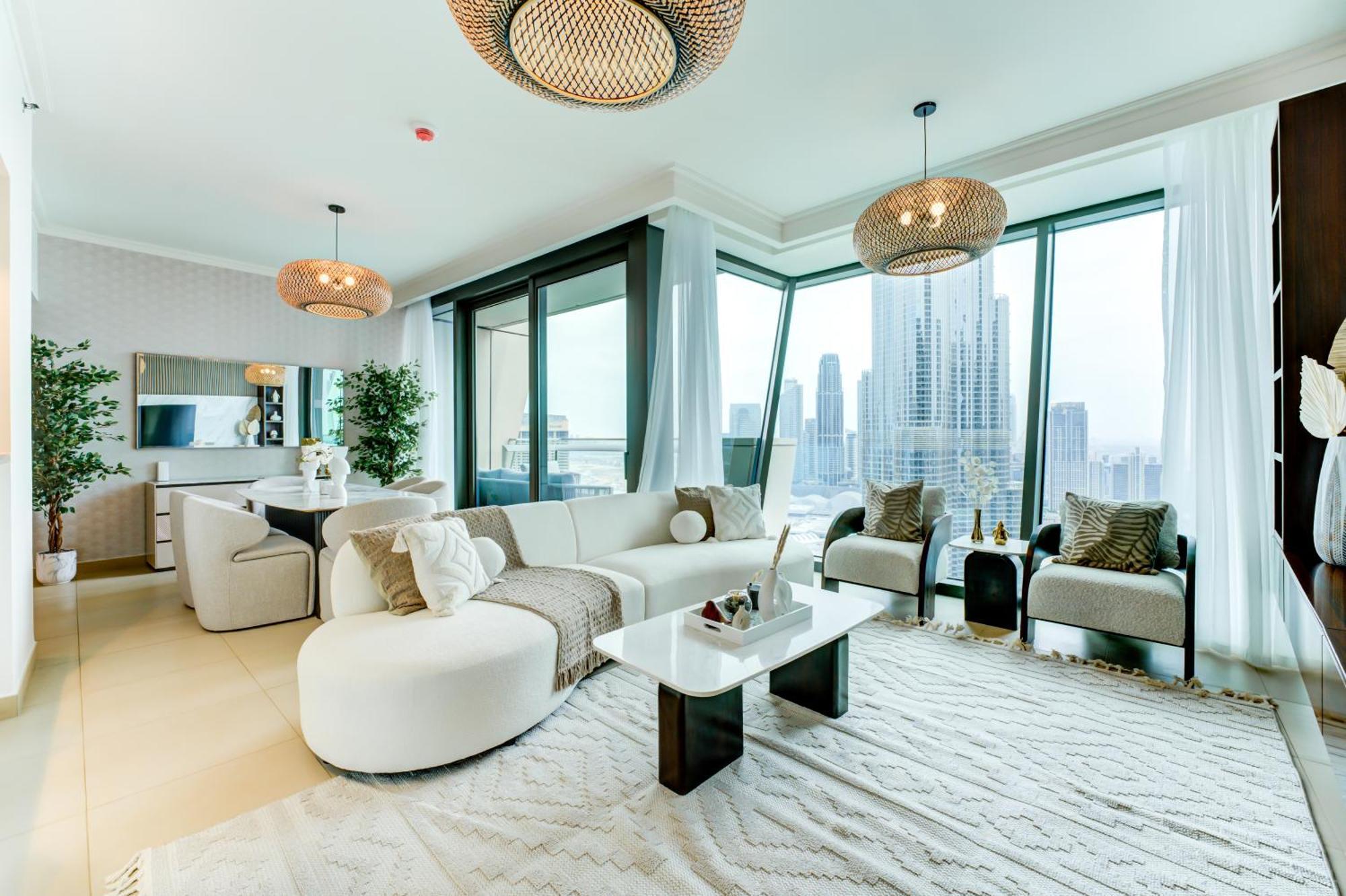 Executive Luxury At Its Finest With Views Of Burj Khalifa Appartement *