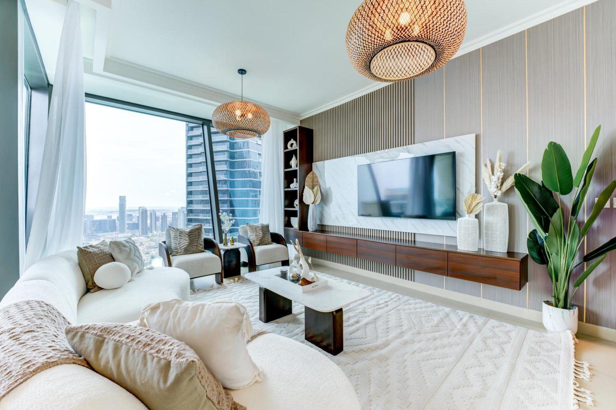 Executive Luxury At Its Finest With Views Of Burj Khalifa Appartement *