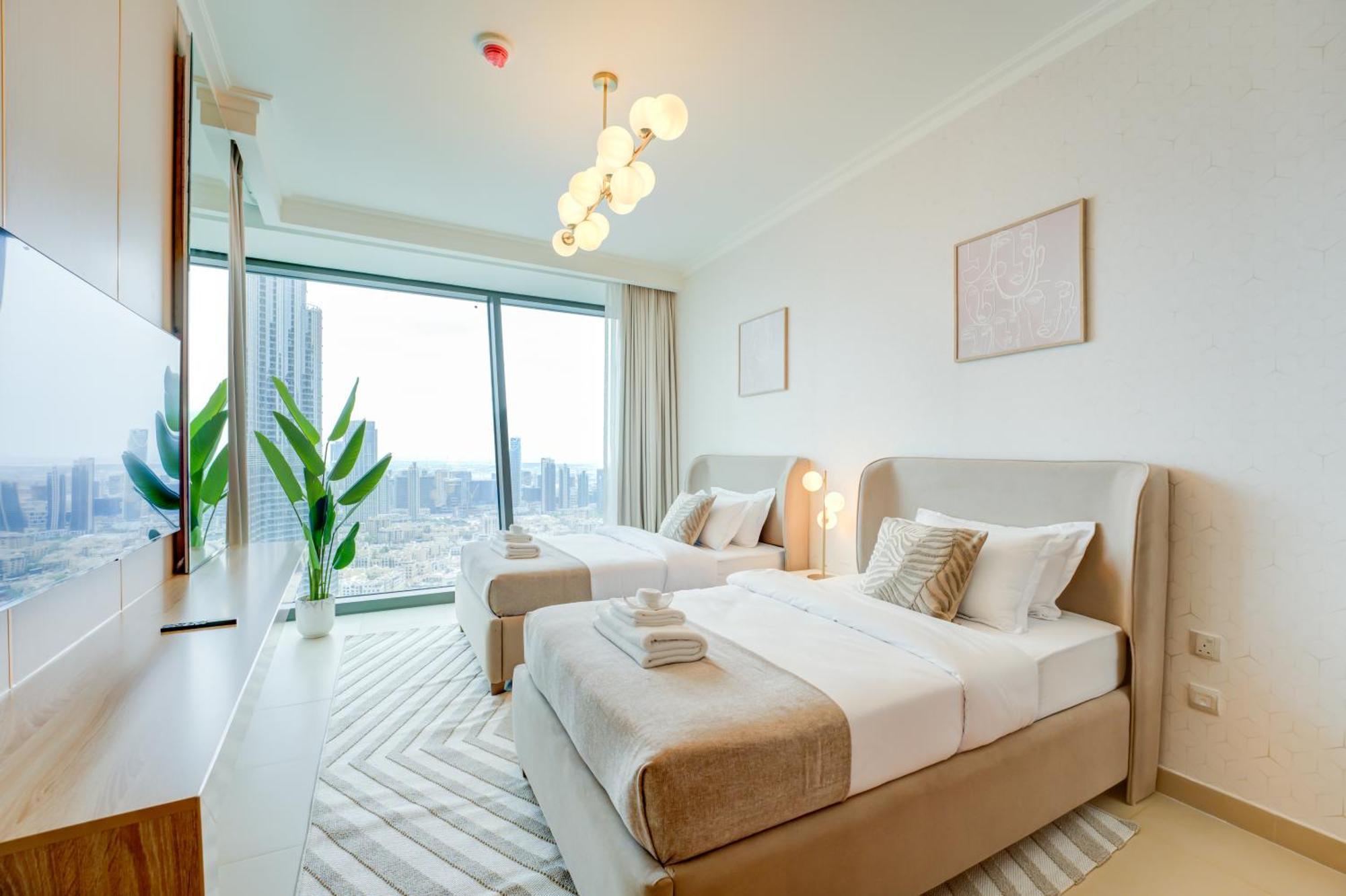 Executive Luxury At Its Finest With Views Of Burj Khalifa Appartement Dubaï