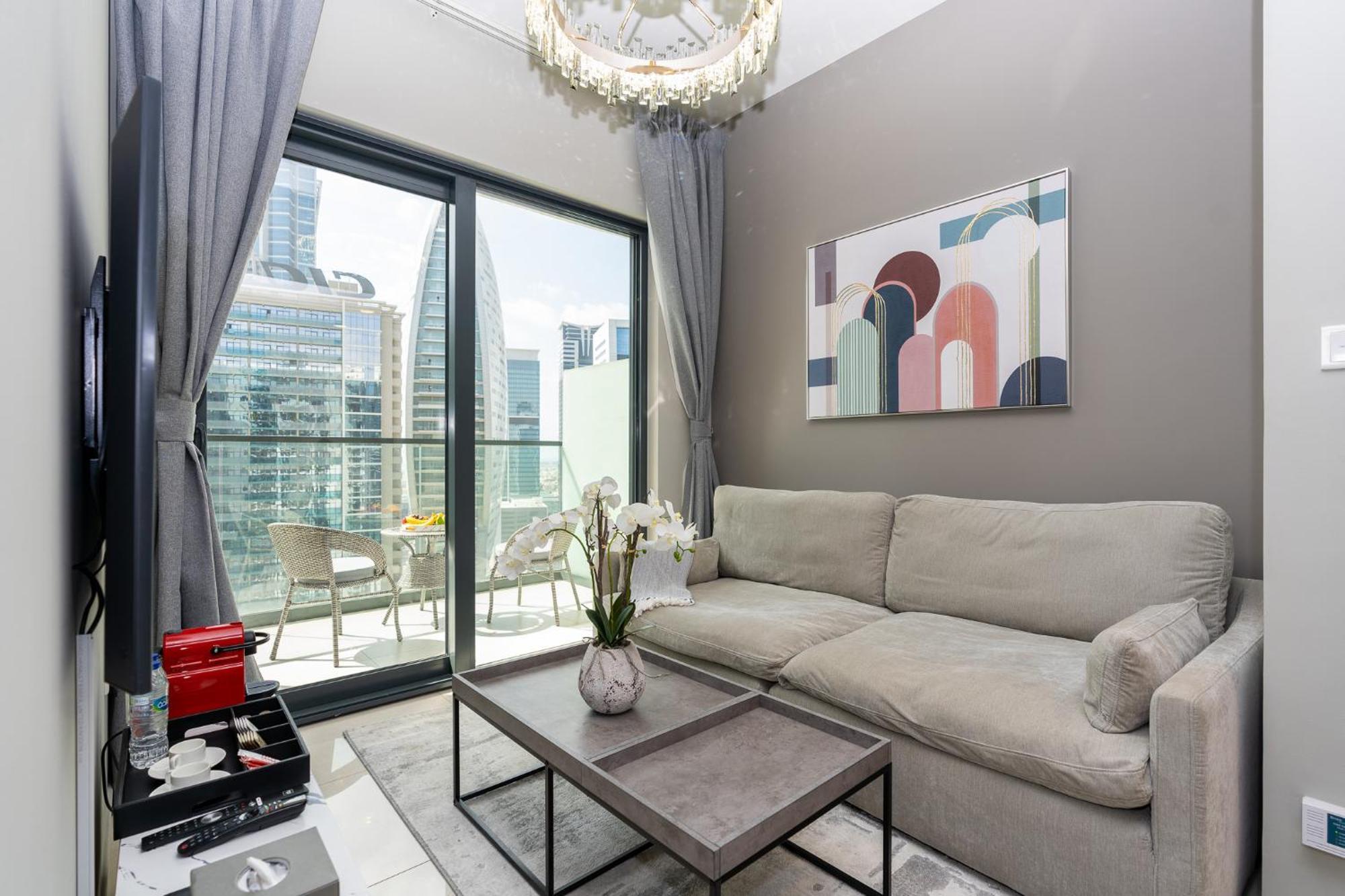 Appartement Citihome-1br In Business Bay Overlooking The Canal *