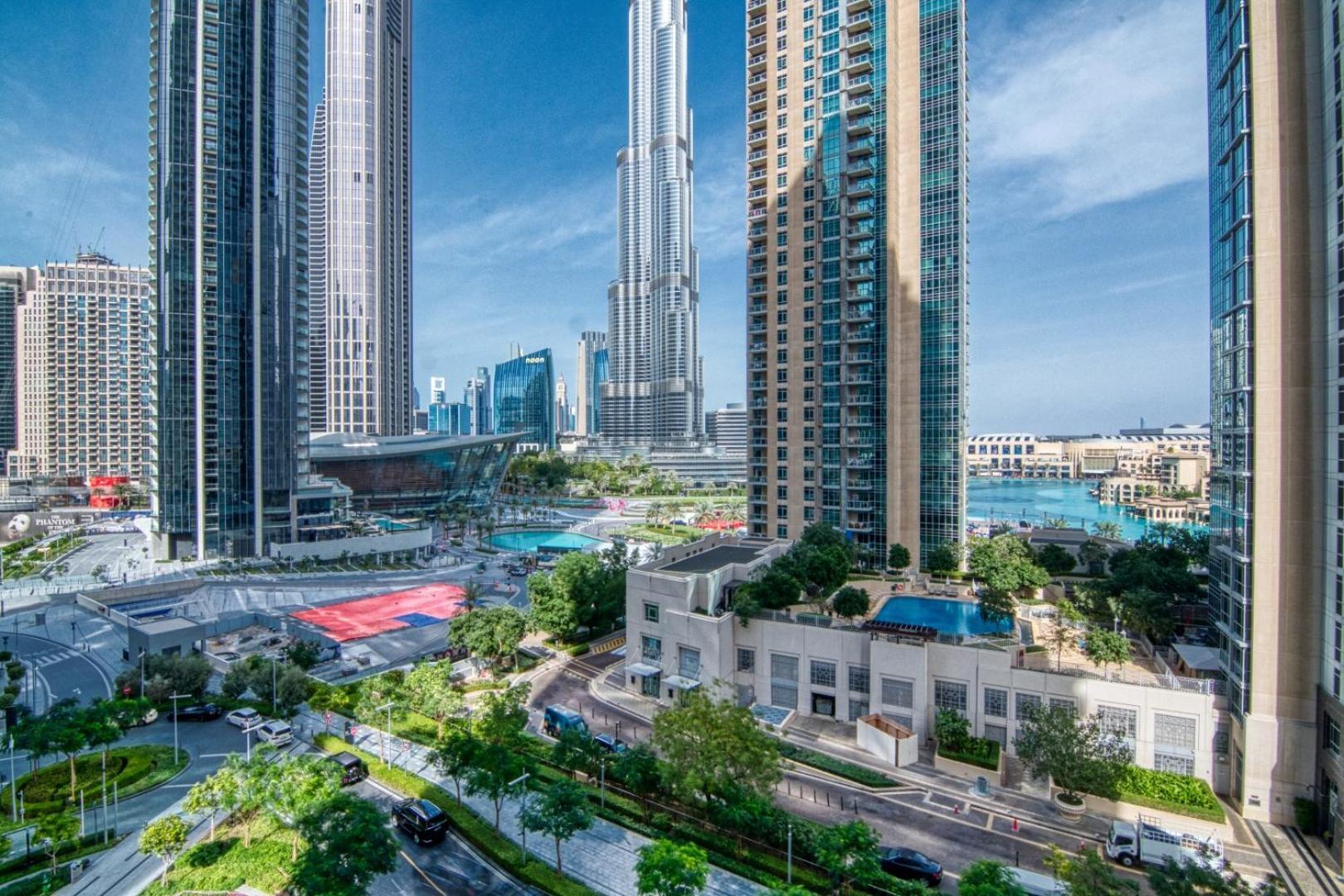 Full Burj Khalifa View - Two Balconies Dubaï
