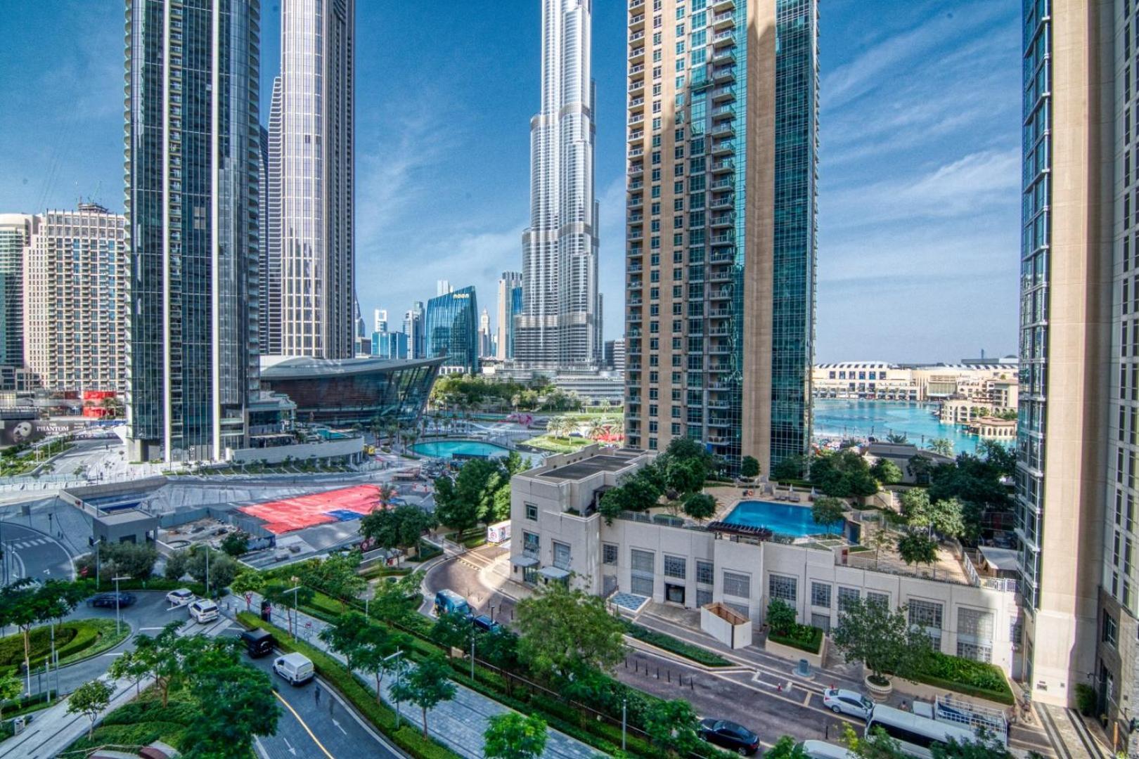 Full Burj Khalifa View - Two Balconies Appartement *