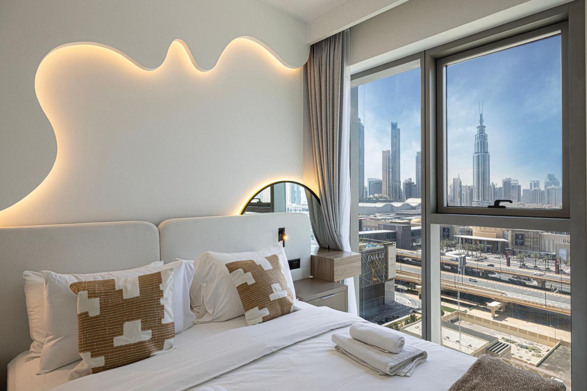 Apartemen Burj Khalifa View & Mall Connection