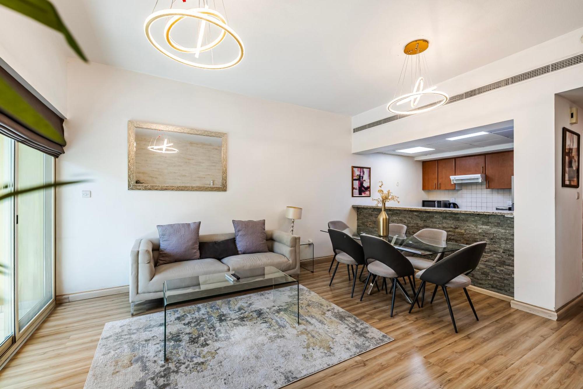 Apartament Renovated 1 Bed Al Alka 1 In The Greens
