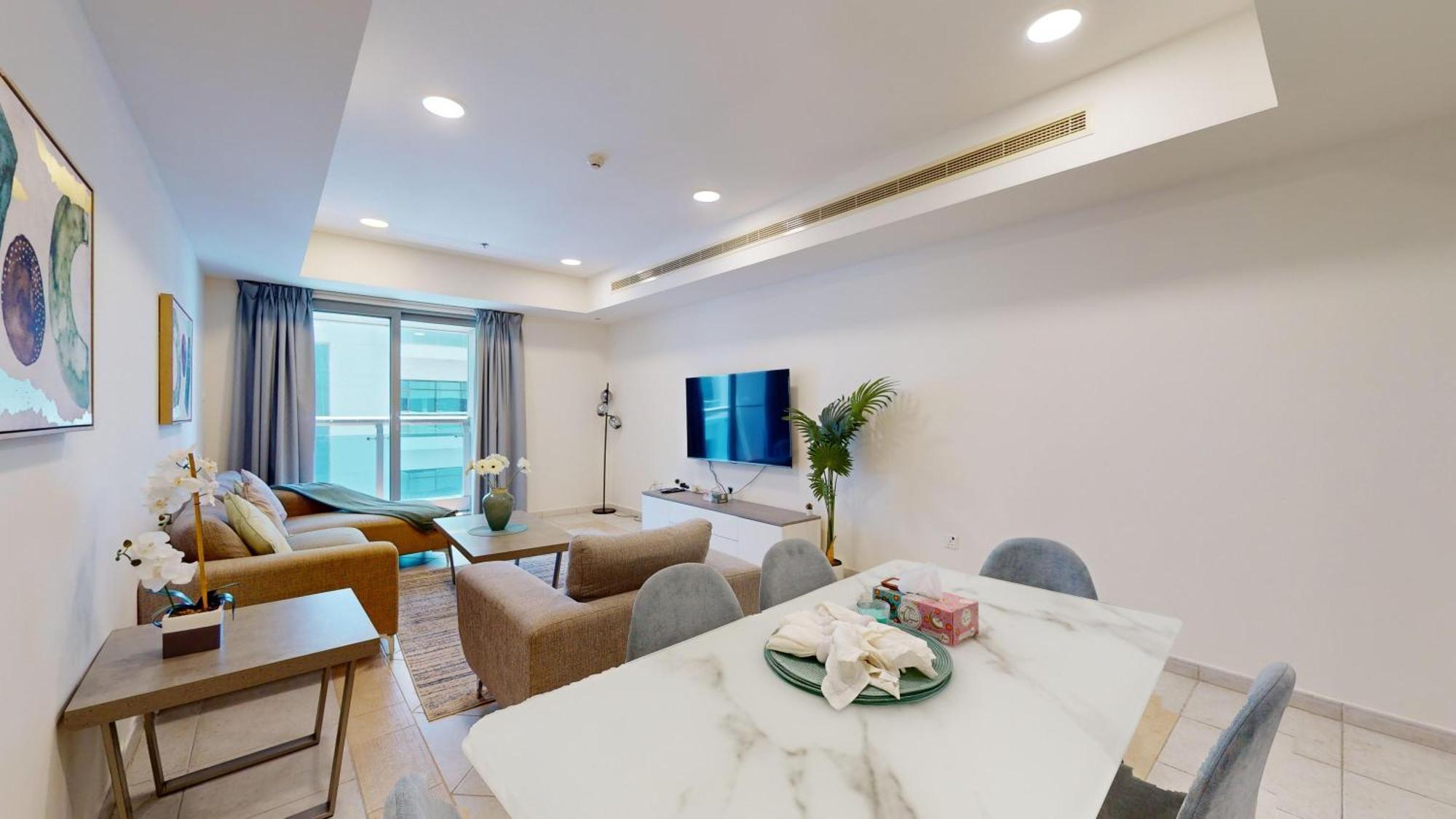 Apartamento 50 Percent Offer ! Iconic Princess Tower ! 64th Floor ! Sea View & Marina Walk View ! 3min To Marina Beach & Tram ! Spacious Dubái