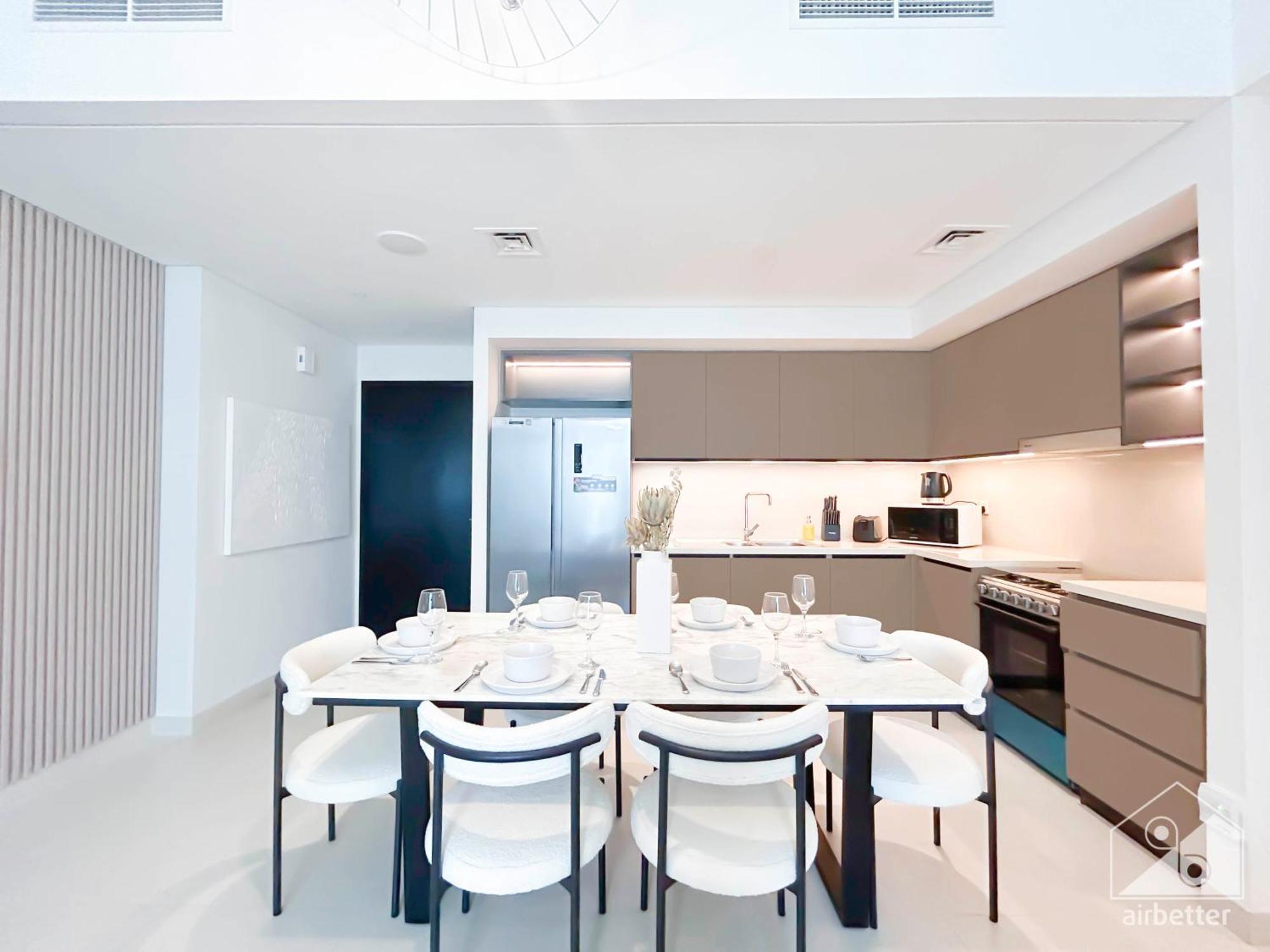 Luxury Burj Crown 4bedroom Balcony & Downtown View Appartement *