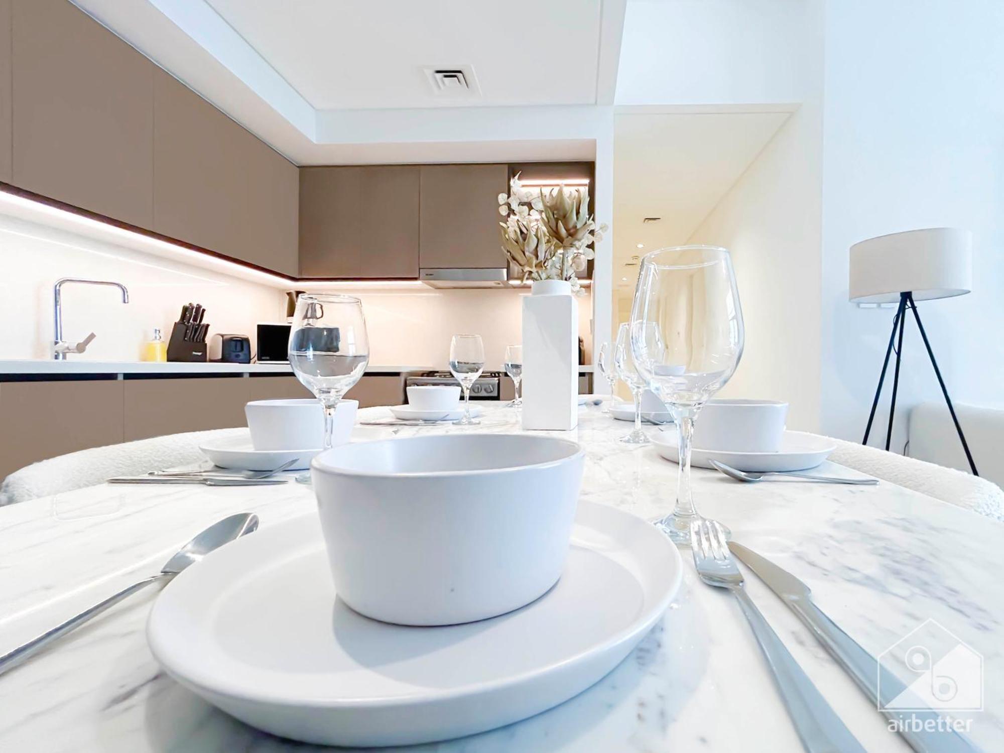 Appartement Luxury Burj Crown 4bedroom Balcony & Downtown View *