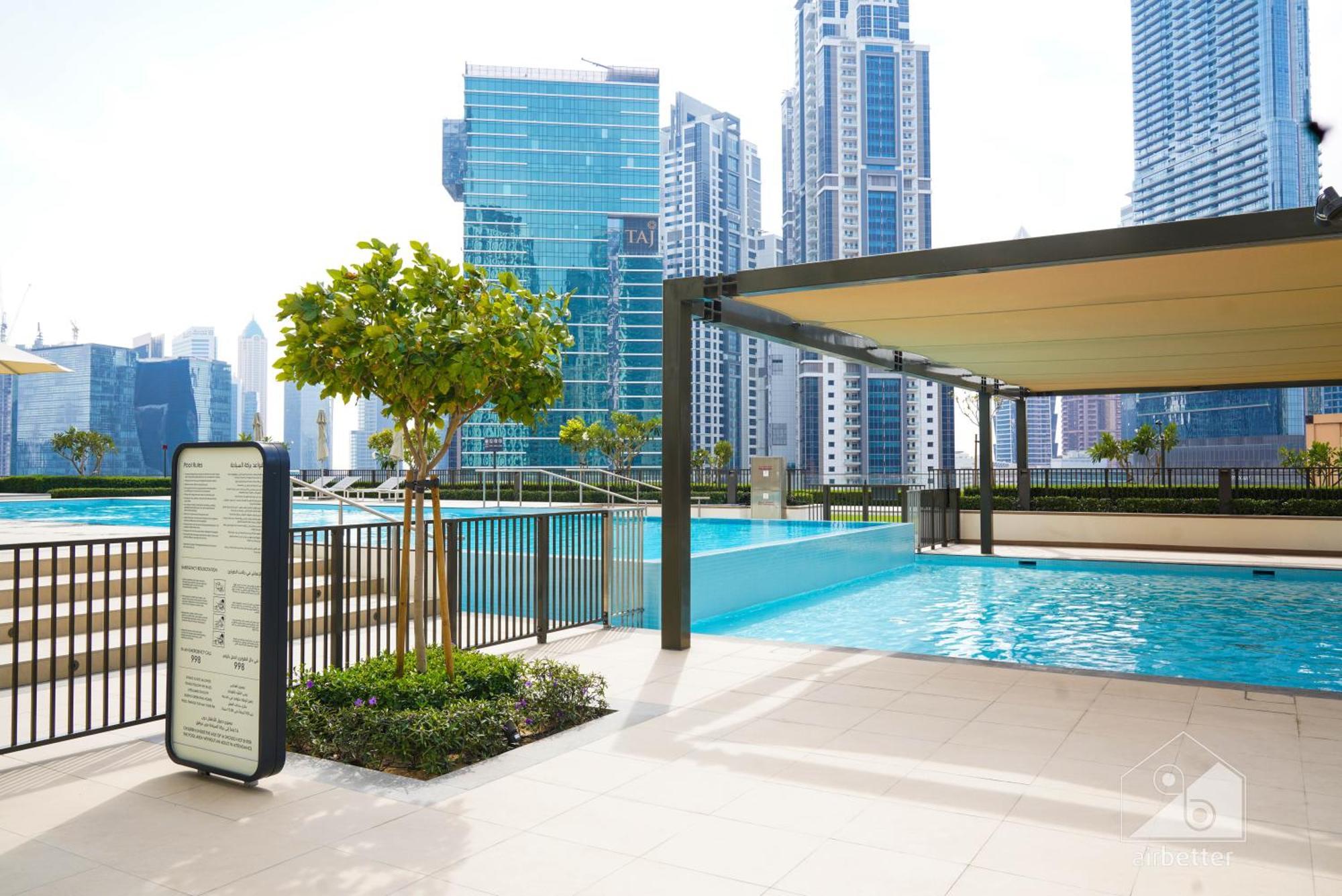 Luxury Burj Crown 4bedroom Balcony & Downtown View Appartement Dubai