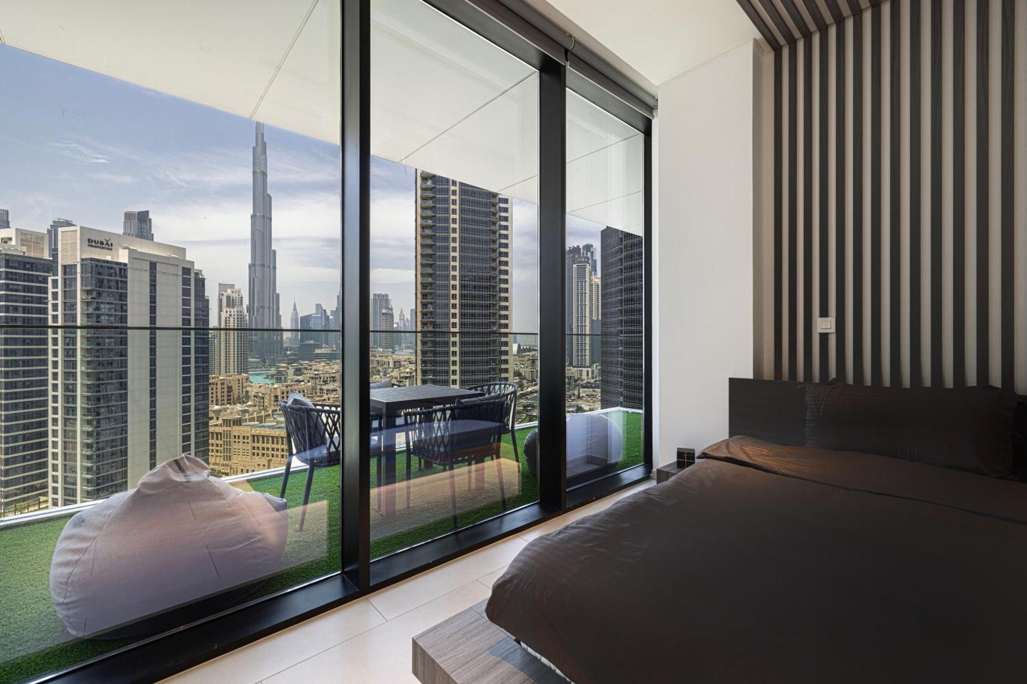 Amazonian Lux 2 Br-burj Khalifa And Fountains View Dubaï