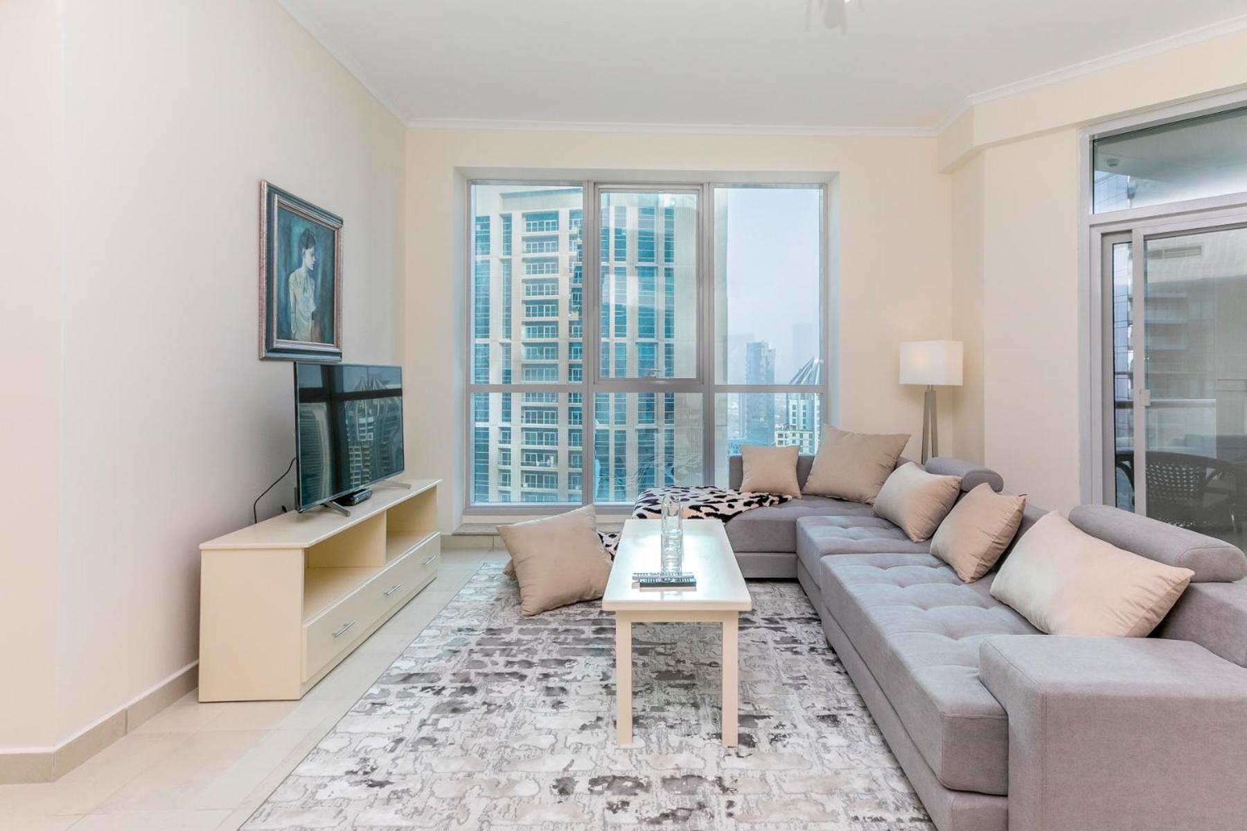 2br High Floor Torch Tower Marina Dubai