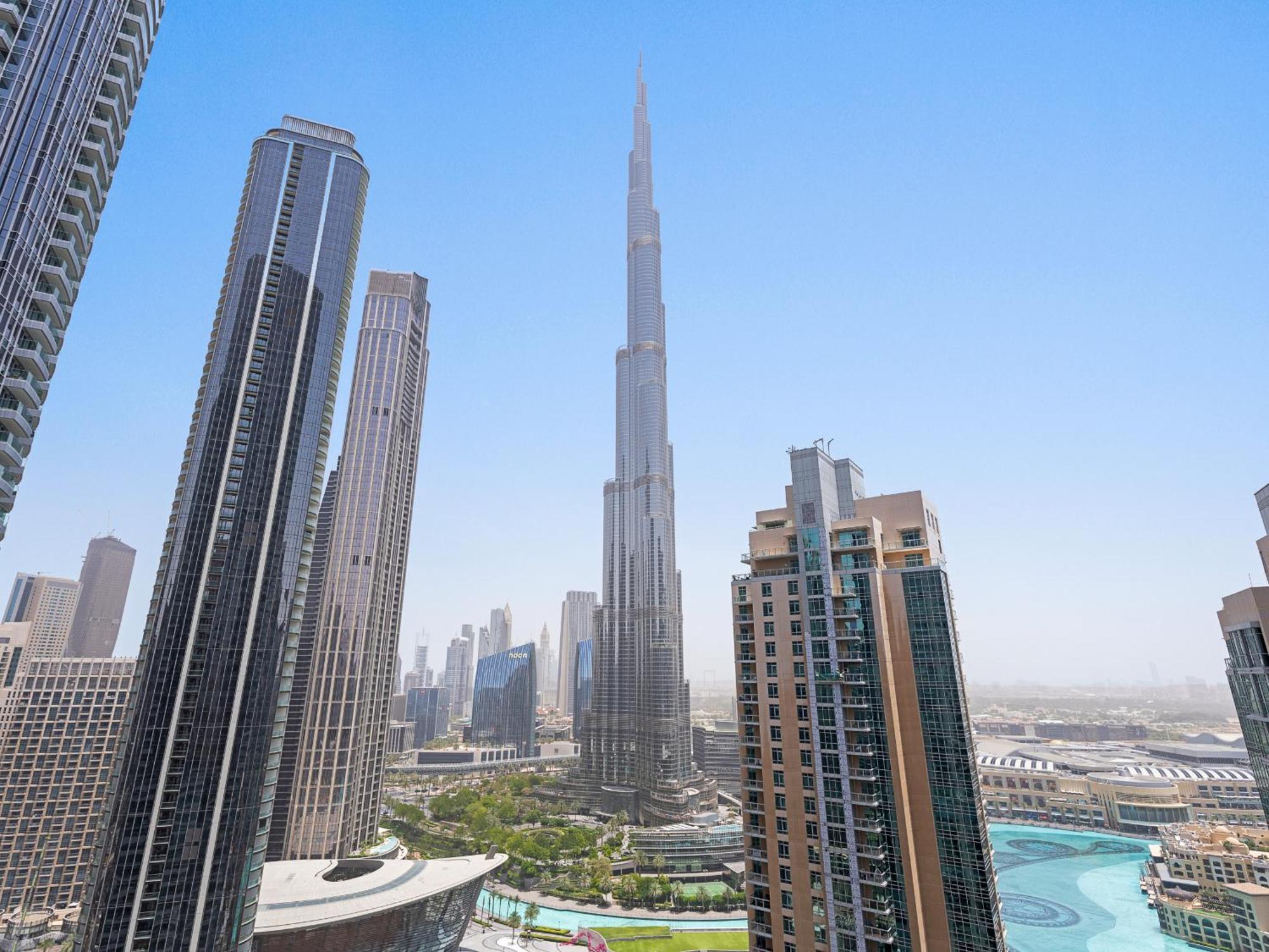 Vibrant 3bdr Plus 1 Guest In Downtown With Burj Khalifa View Apartamento *