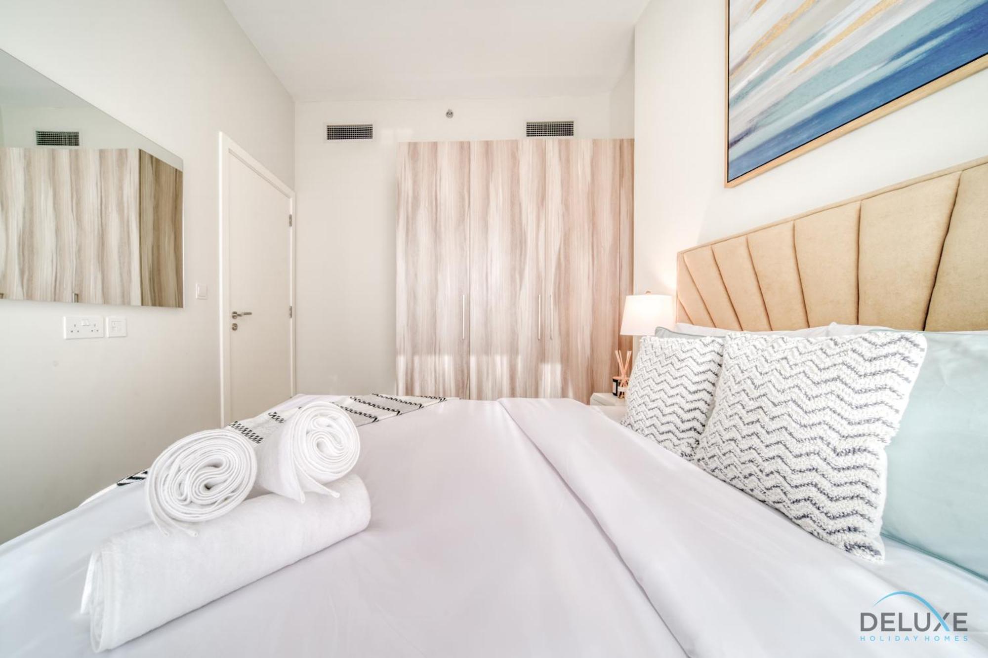 Peaceful 1br At Golf A Damac Hills By Deluxe Homes Apartamento *