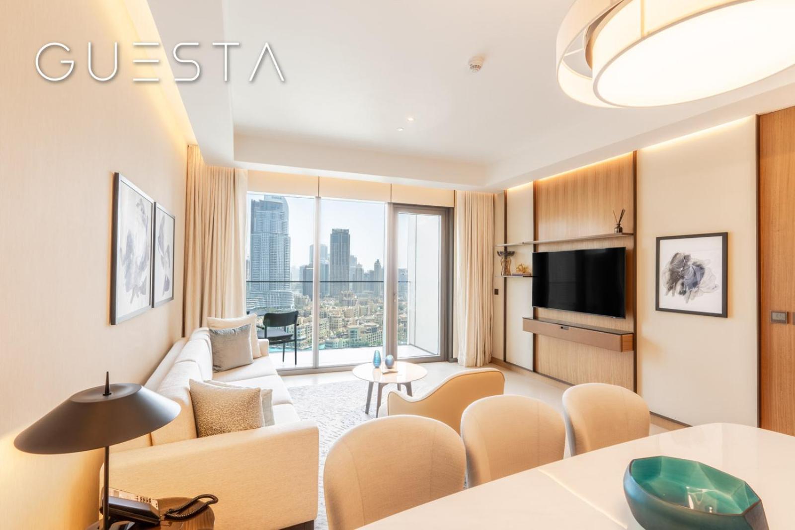 Appartement Address Residences Opera - Burj Khalifa & Fountain View, Downtown *