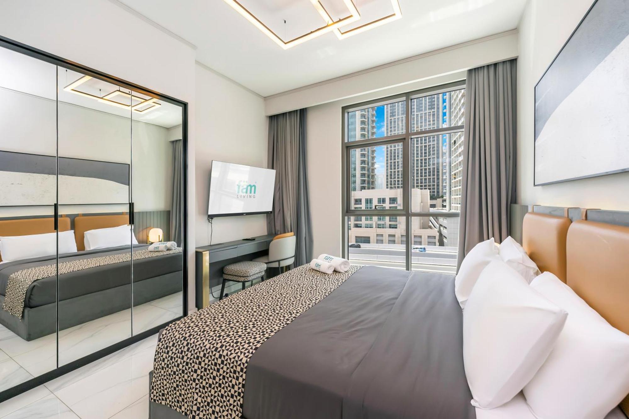 Fam Living - Urban - Mag318, 5 Mins To Burj Khalifa Apartamento *