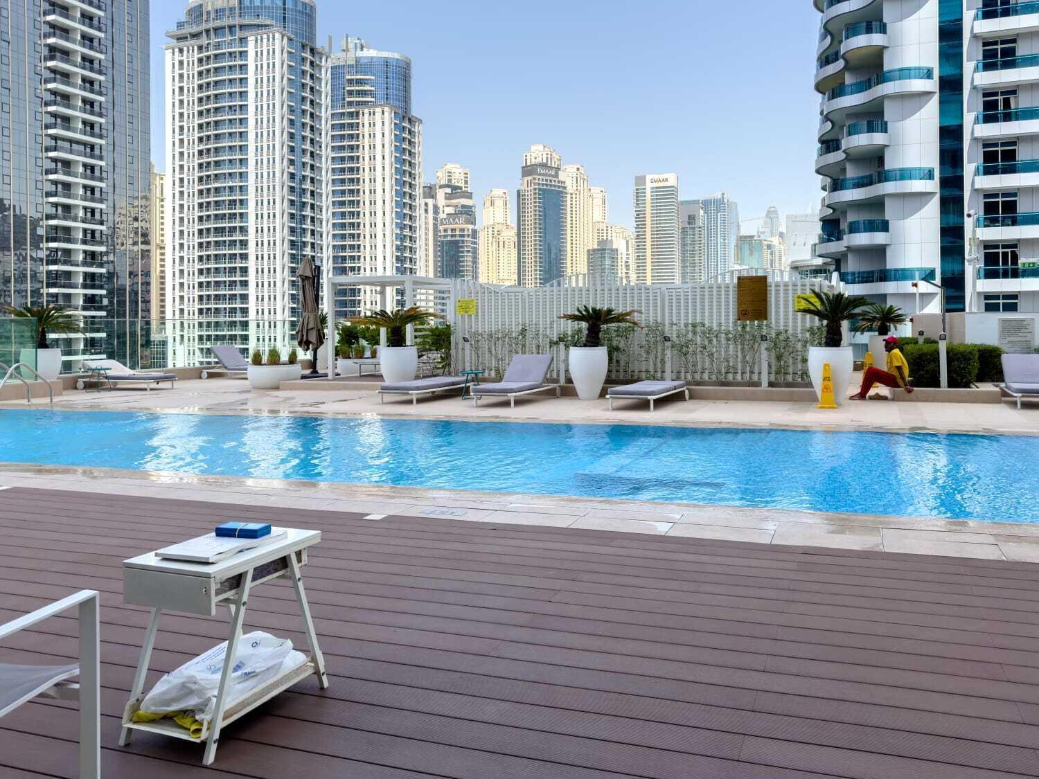 Marco Polo - Stunning 2 Bedroom With Marina Views, Huge Pool & Gym