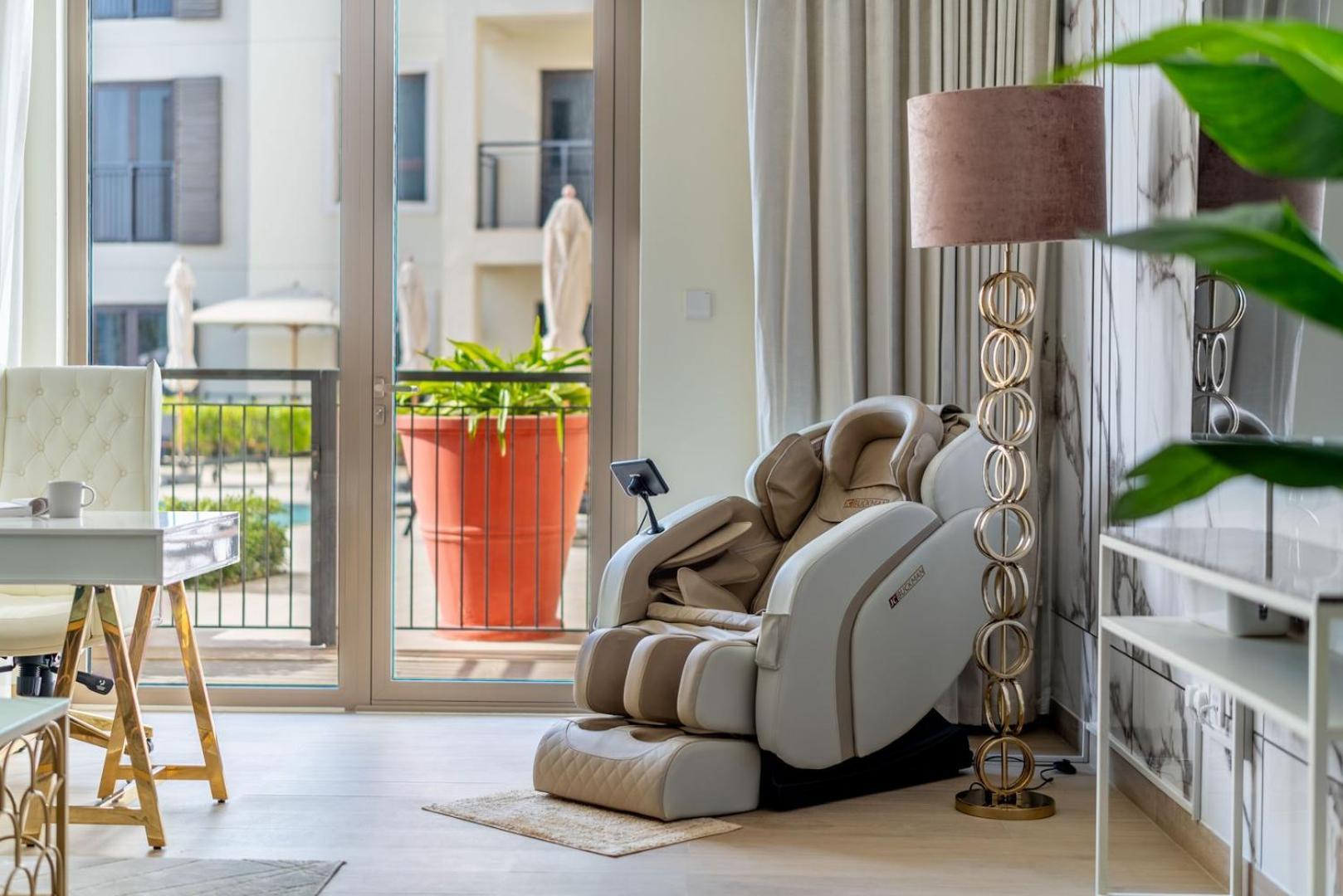 Appartement Guestready - Stylish Blue Elegance In La Cote Dubaï