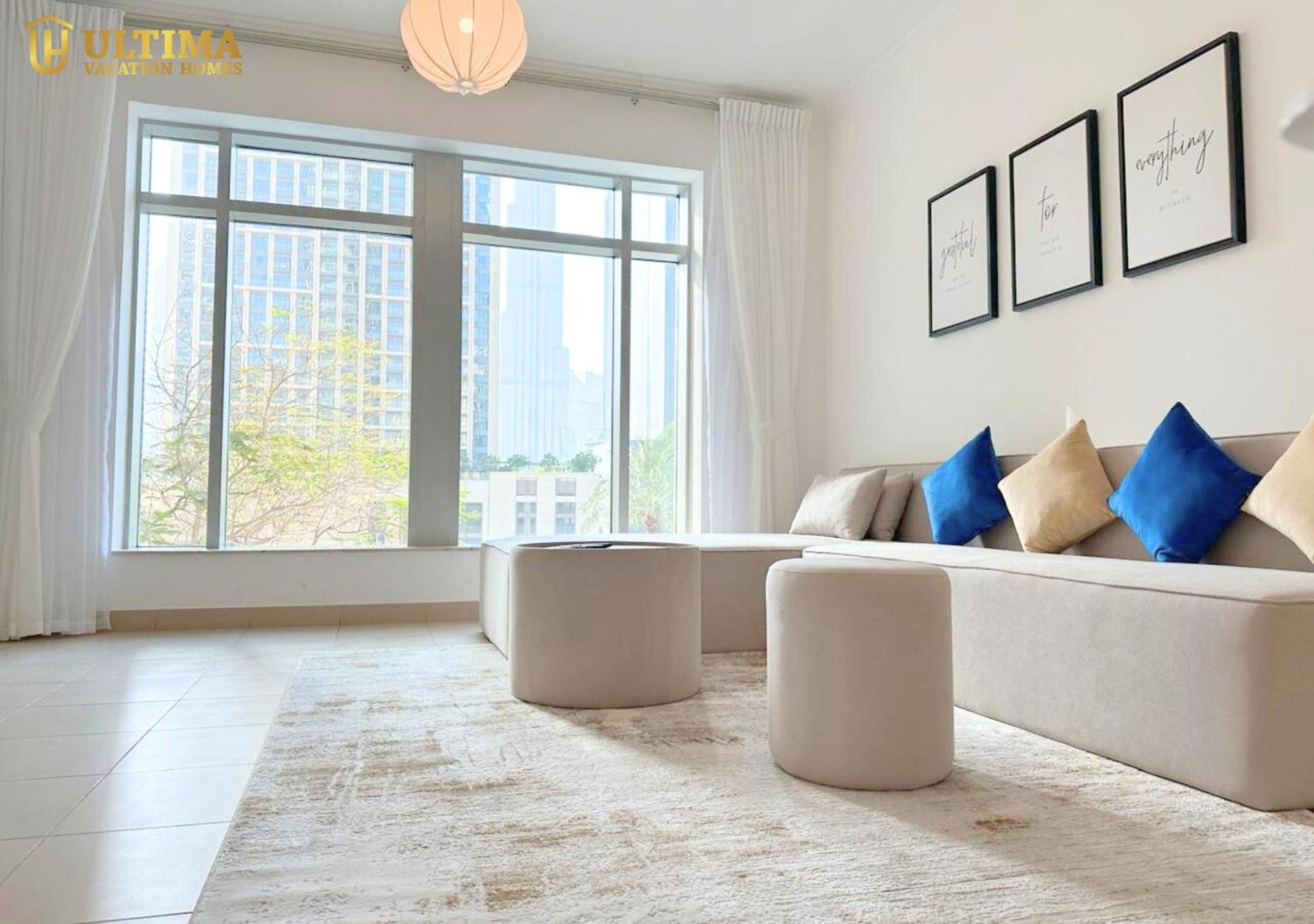 Appartement Walk To Mall Alluring 1br In Burj Views
