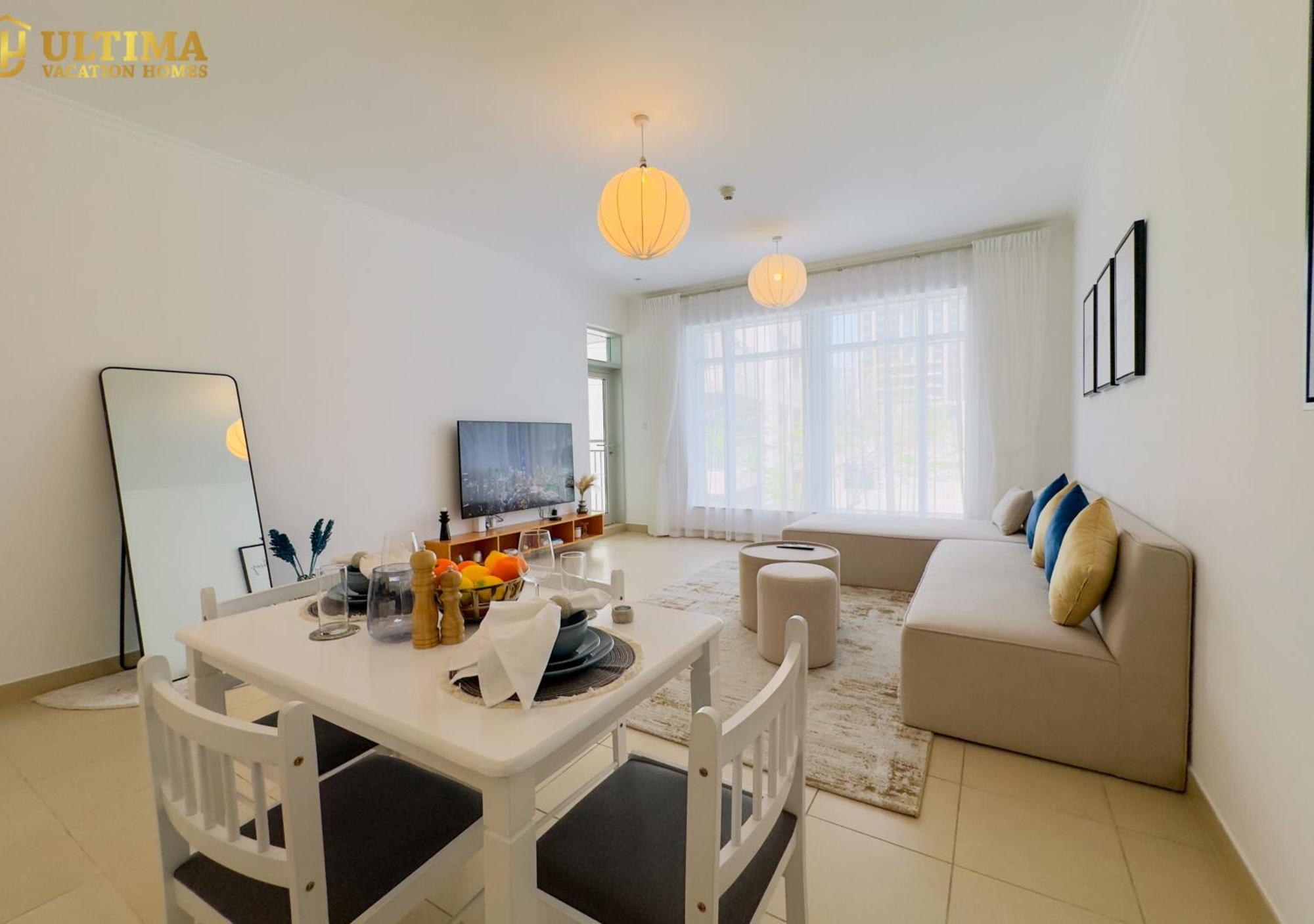 Appartement Walk To Mall Alluring 1br In Burj Views