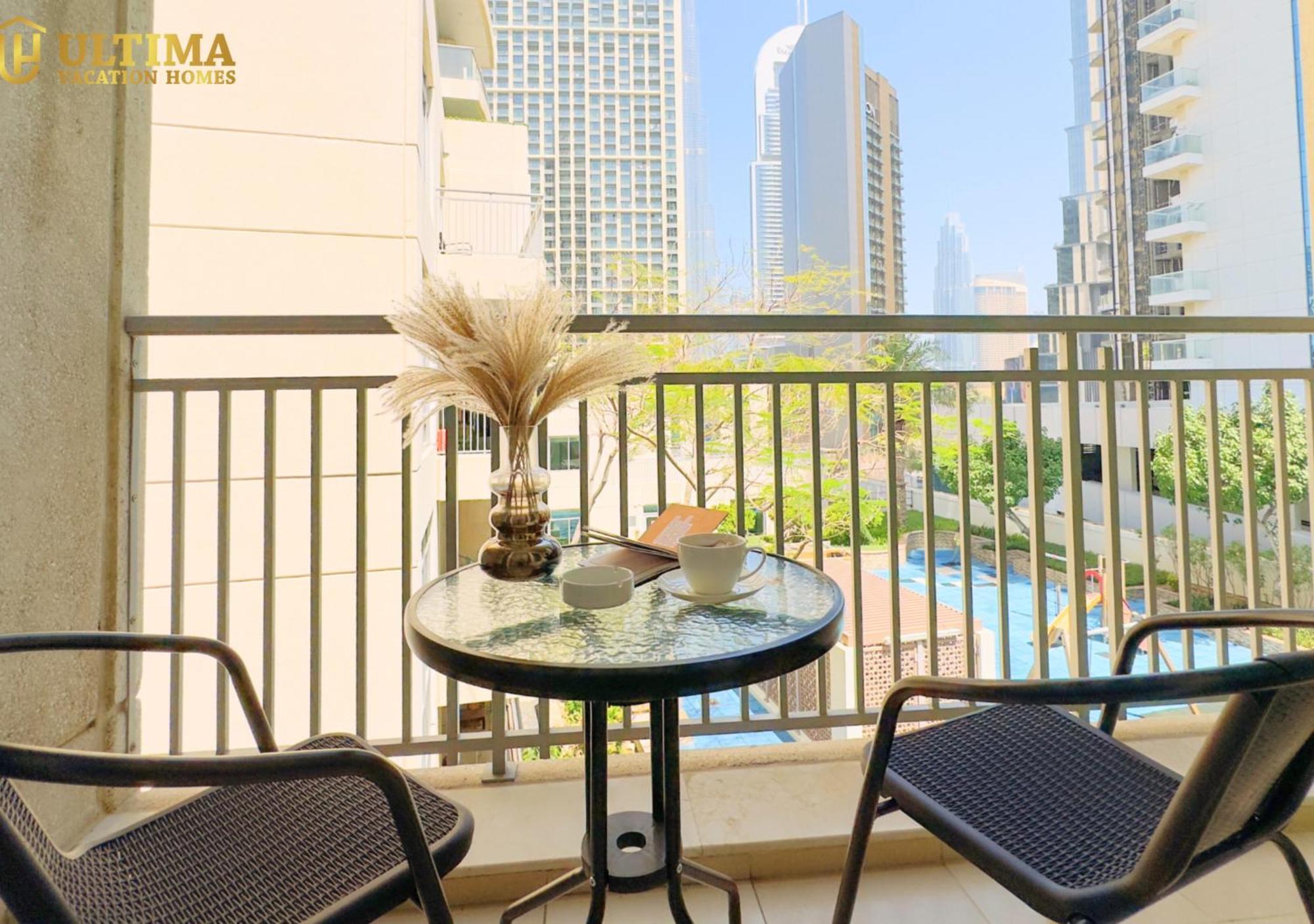 Appartement Walk To Mall Alluring 1br In Burj Views