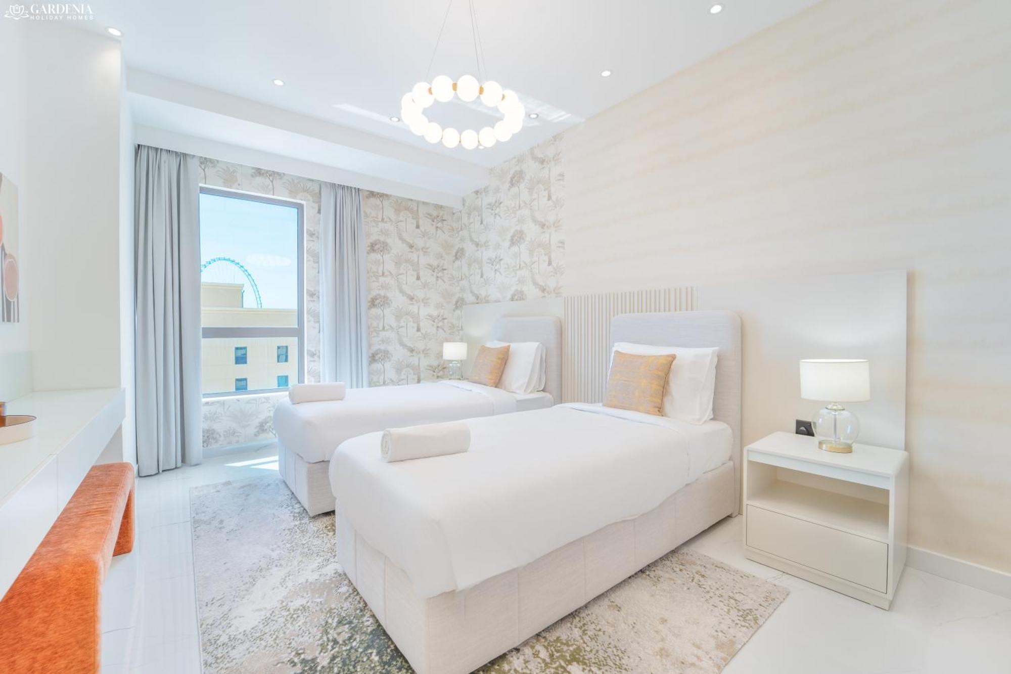 Jbr Amwaj 4 , Upgraded Sea And Ain Views, 2m Walk To By Gardenia Suitse Dubái