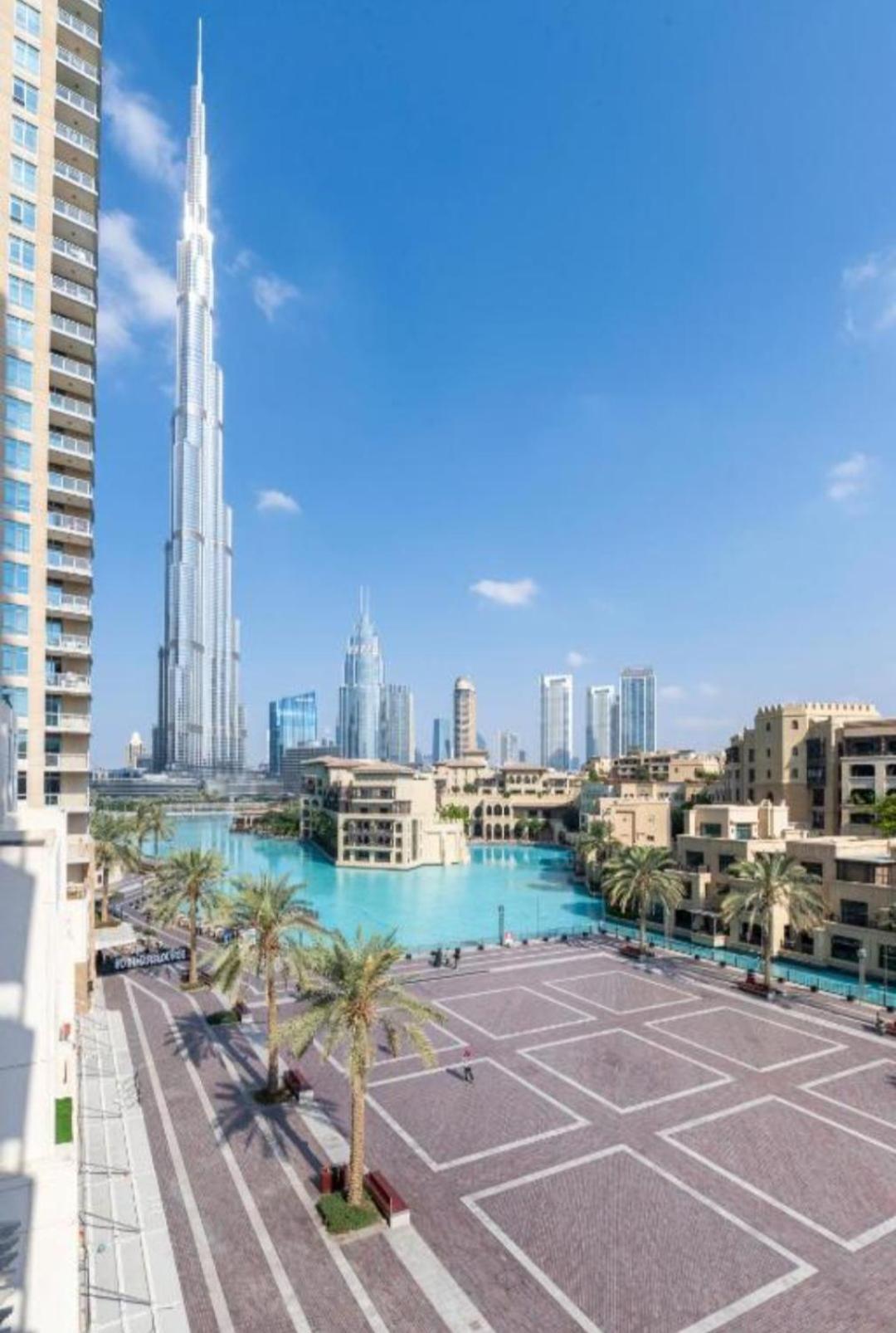 Burj Khalifa Front View & Fountain View Island Paradise 2br Luxury Burj Residences Golden Homes * Dubai